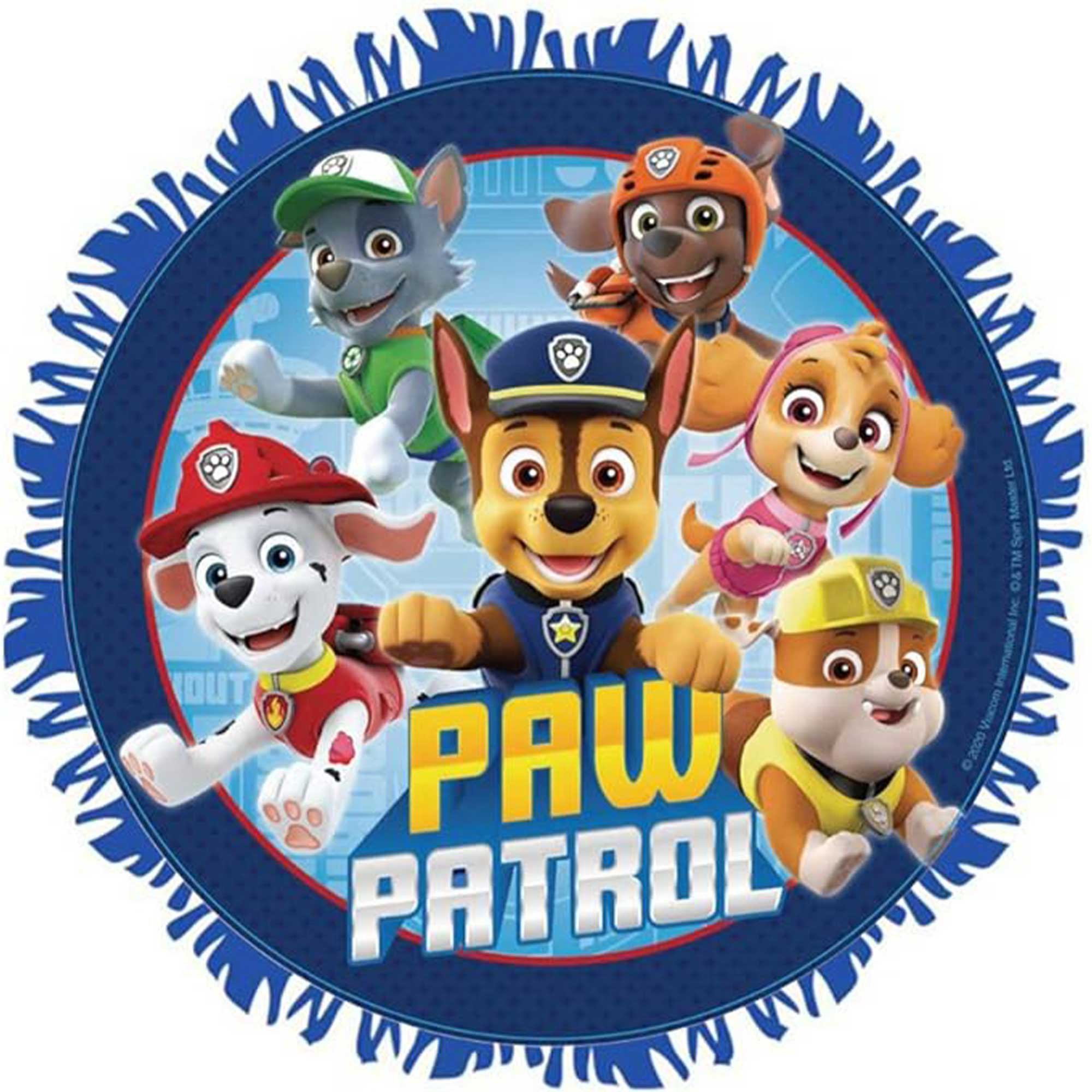 Paw Patrol Expandable Pull String Drum Pinata