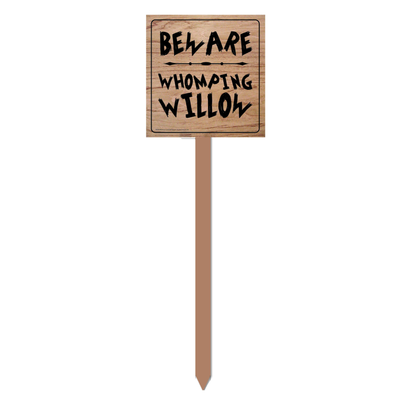 Harry Potter Yard Sign Beware Whomping Willow Amscan Asia Pacific Harry Potter Yard Sign Beware Whomping Willow Amscan Asia Pacific