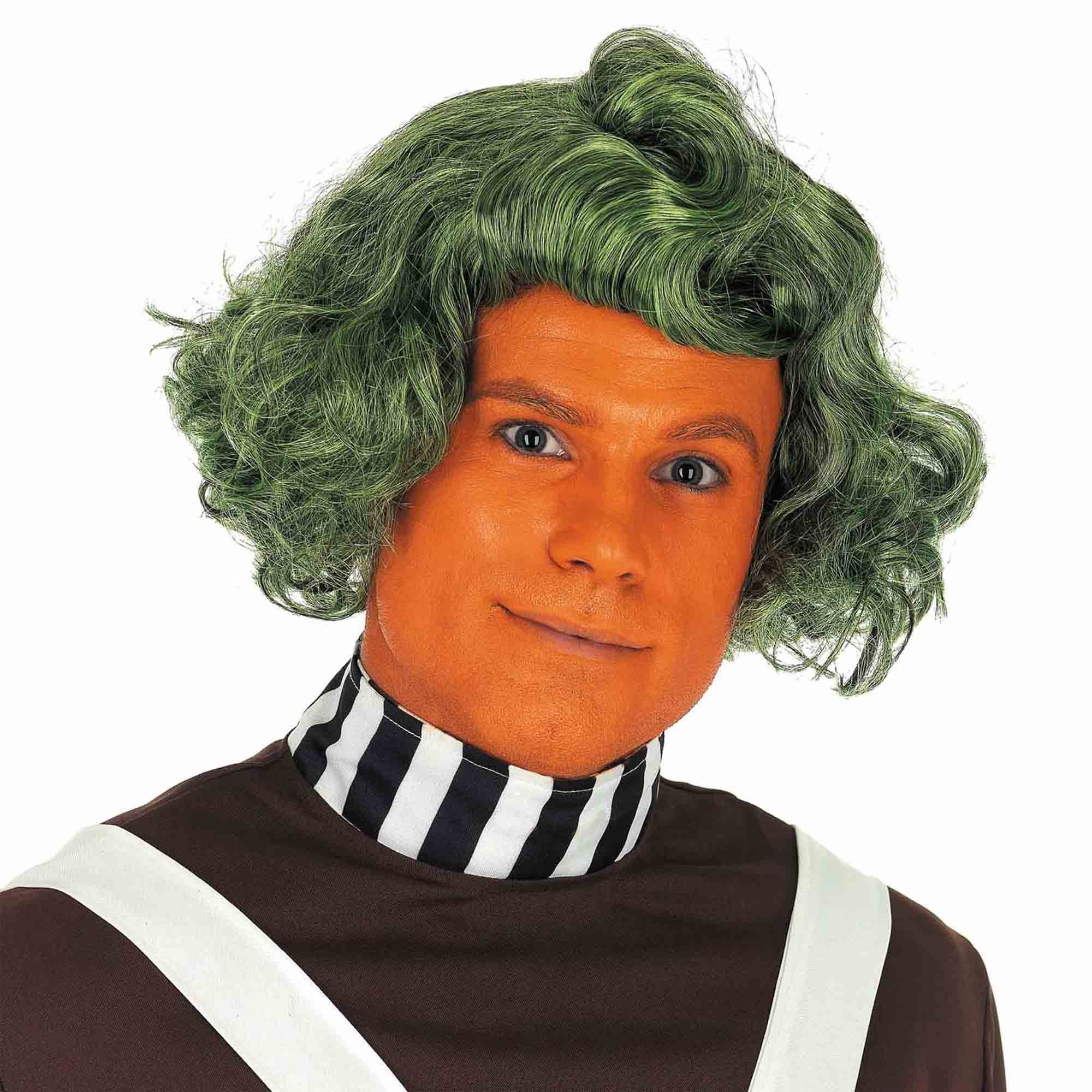 Factory Worker Green Wig