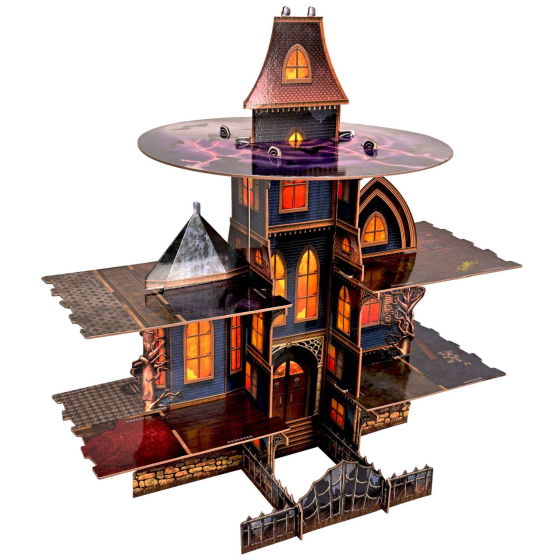 Beistle Haunted House Cupcake Stand
