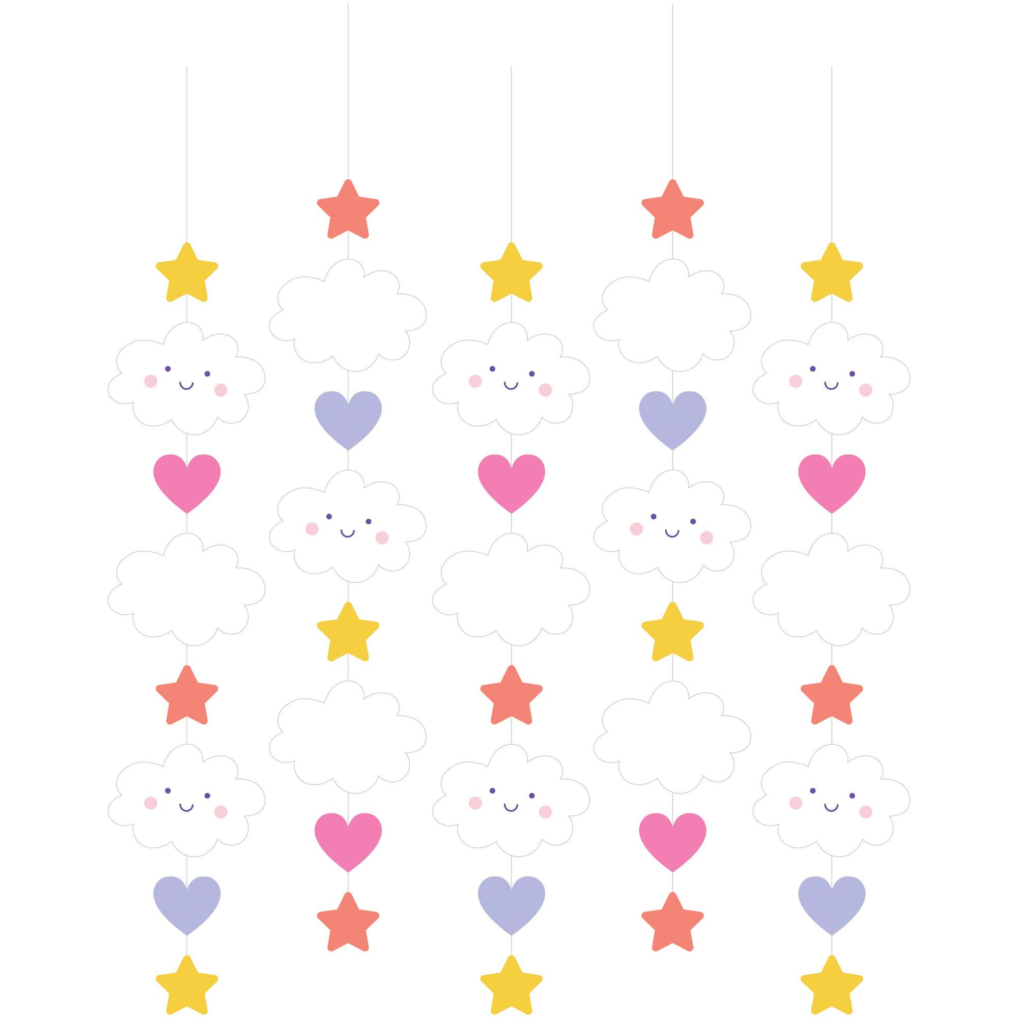 Sweet Dreams Hanging Cutouts