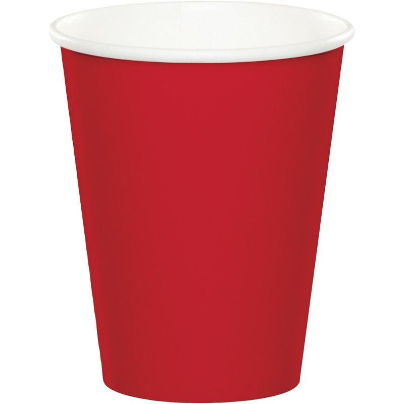 Classic Red Cups Paper 266ml