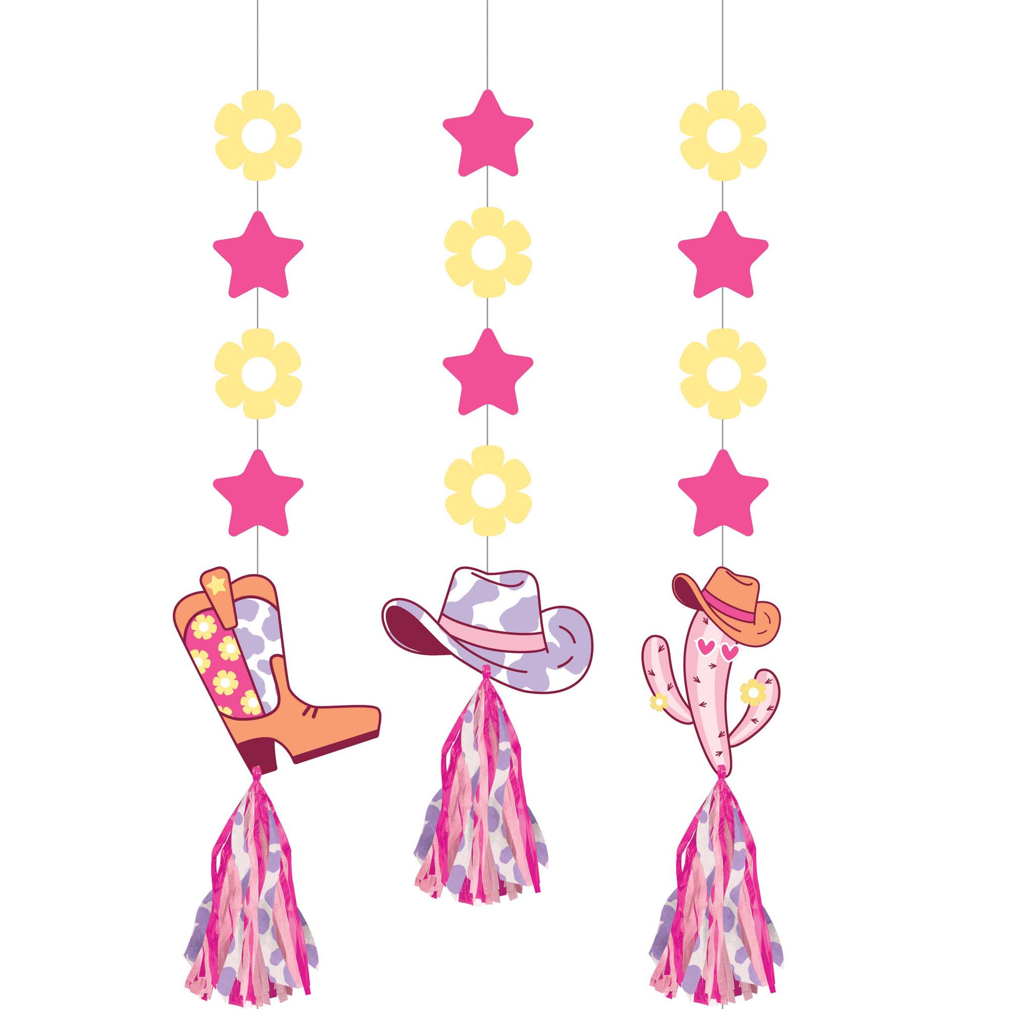 Boots and Bows Hanging Cutouts