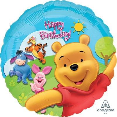 45cm Standard XL Pooh & Friends Sunny Birthday S60