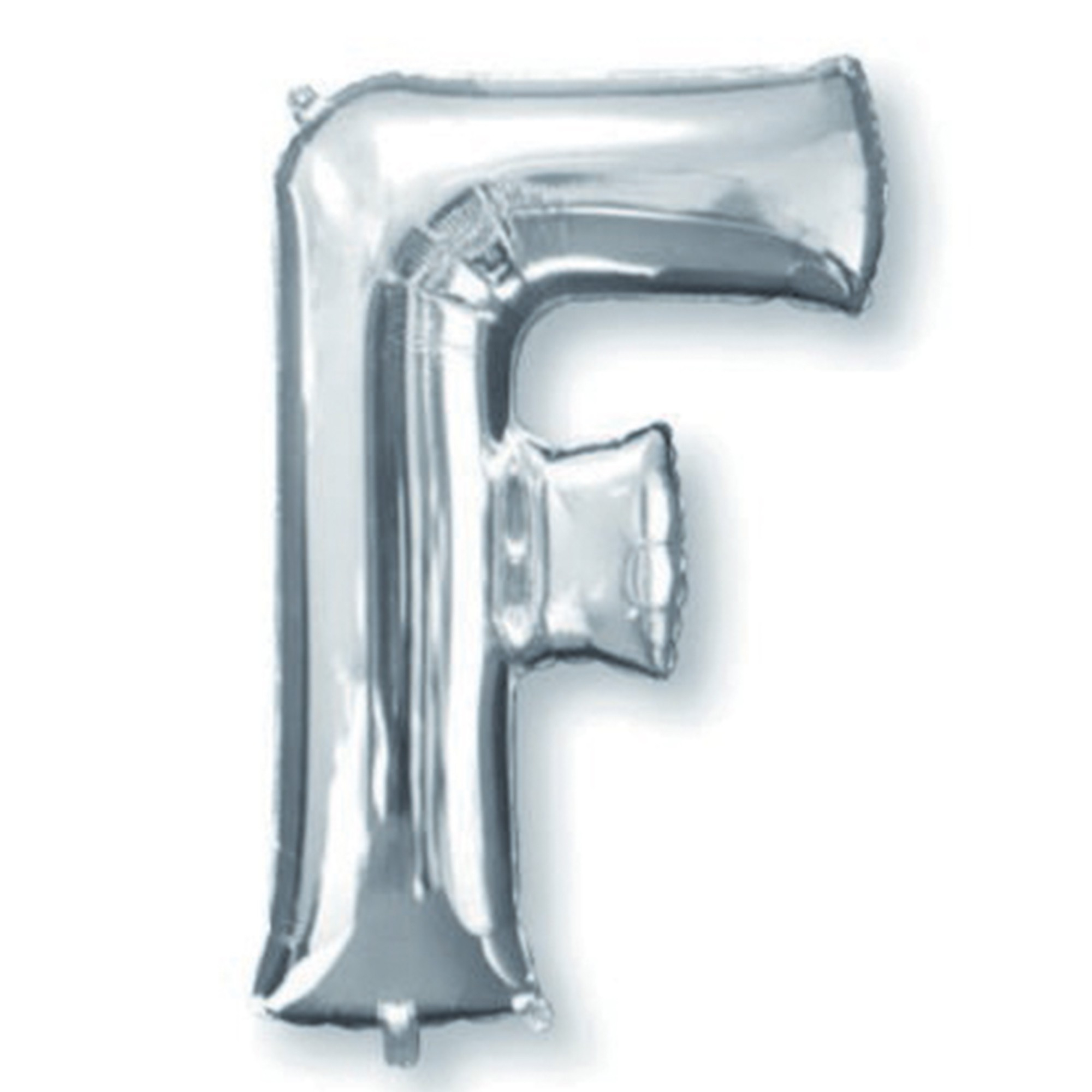 SuperShape Letter F Silver L34