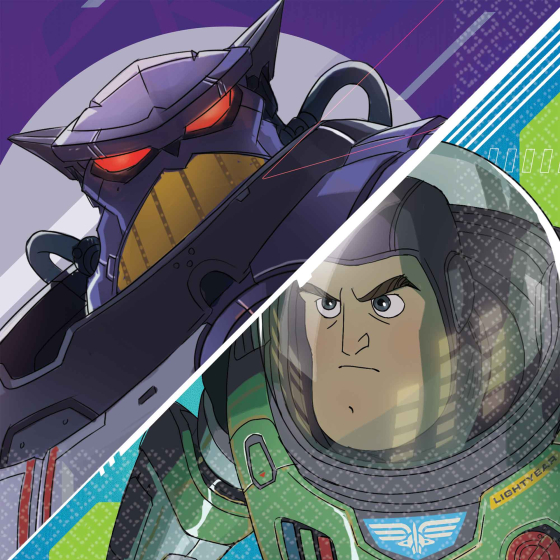 Buzz Lightyear Lunch Napkins