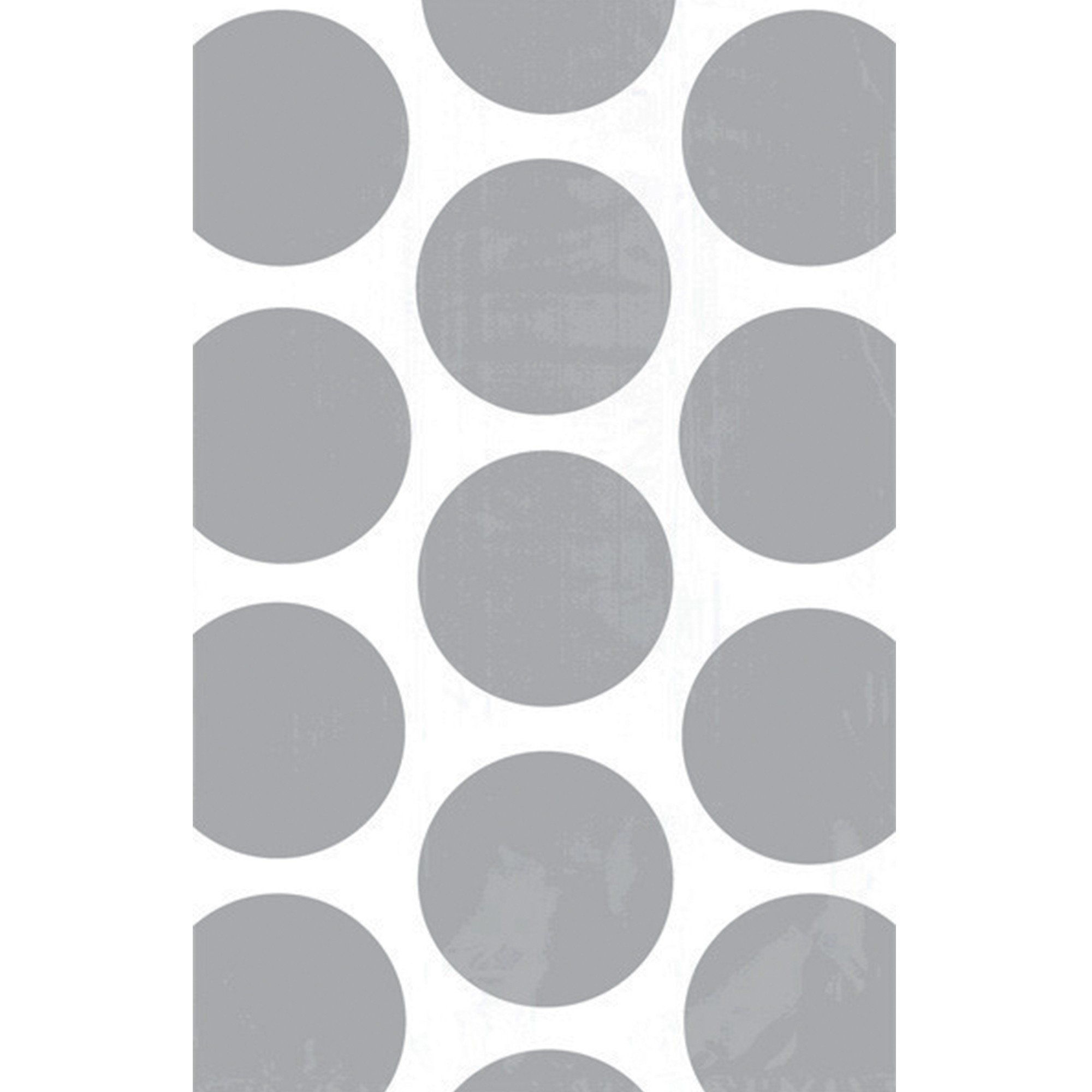 Paper Bag Polka Dot Silver