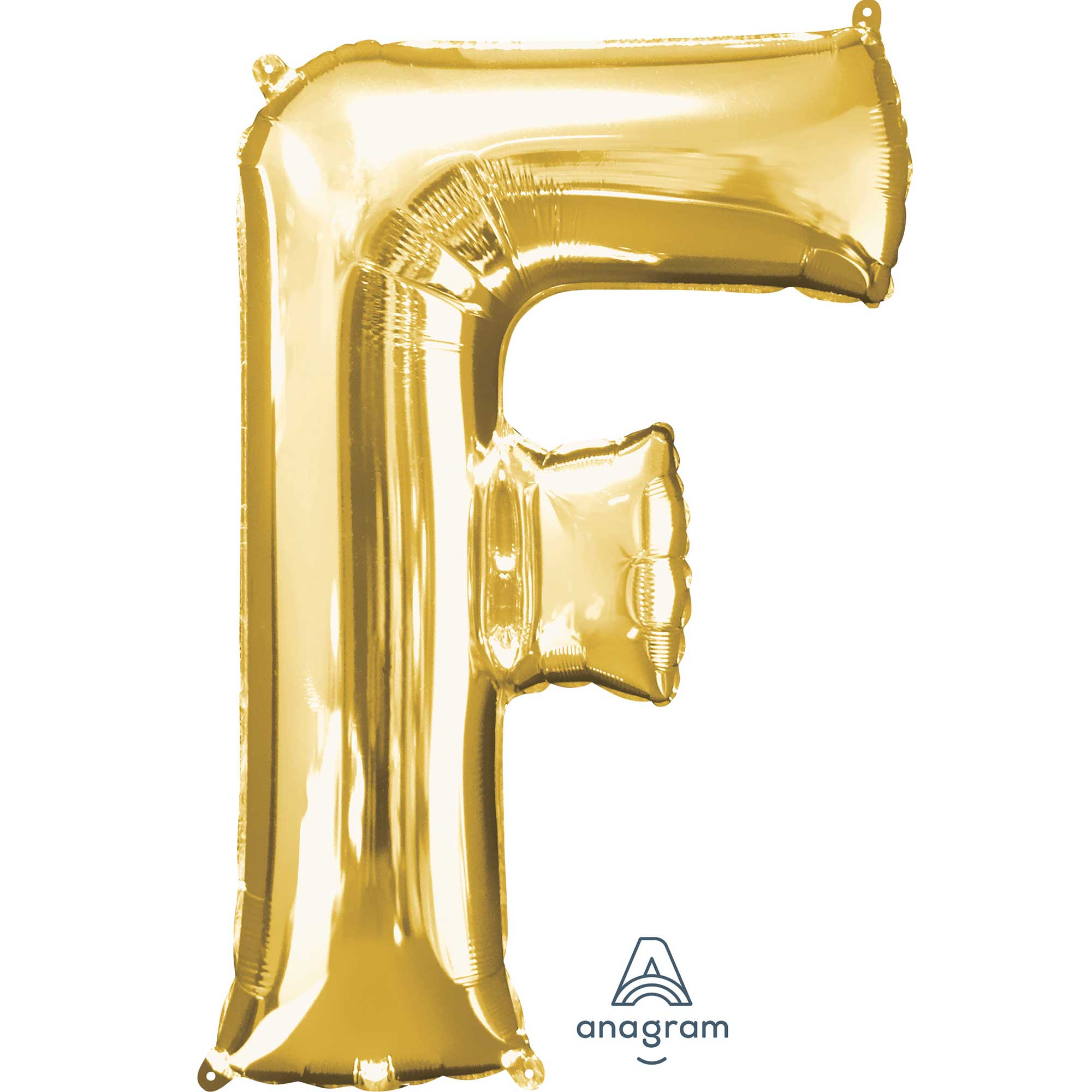 SuperShape Letter F Gold L34