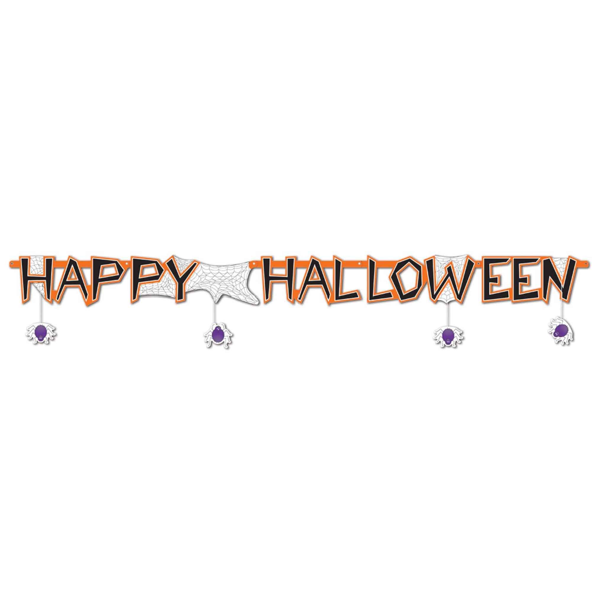 Beistle Happy Halloween Banner