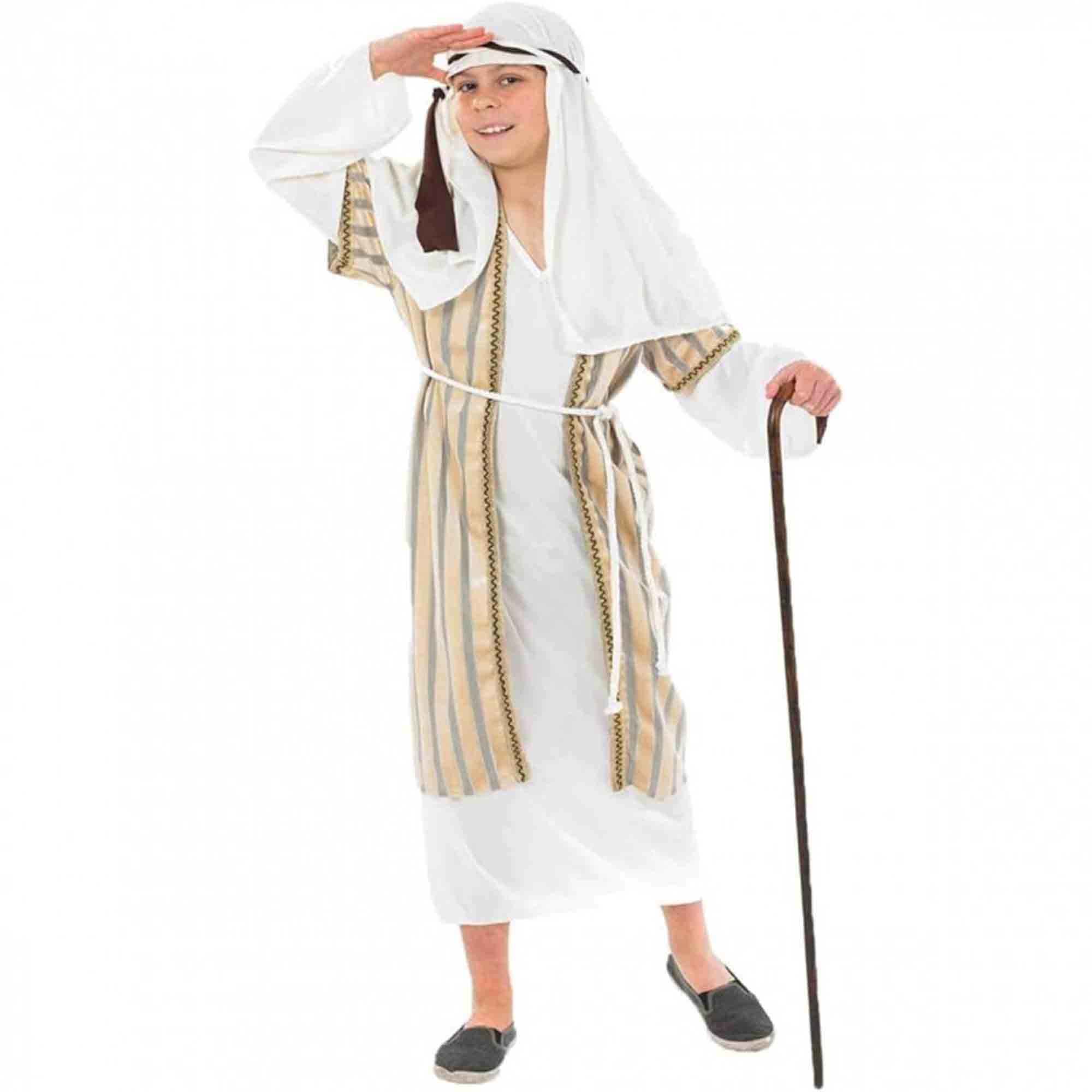 Costume Gold Shepherd Child's 10-12 Years