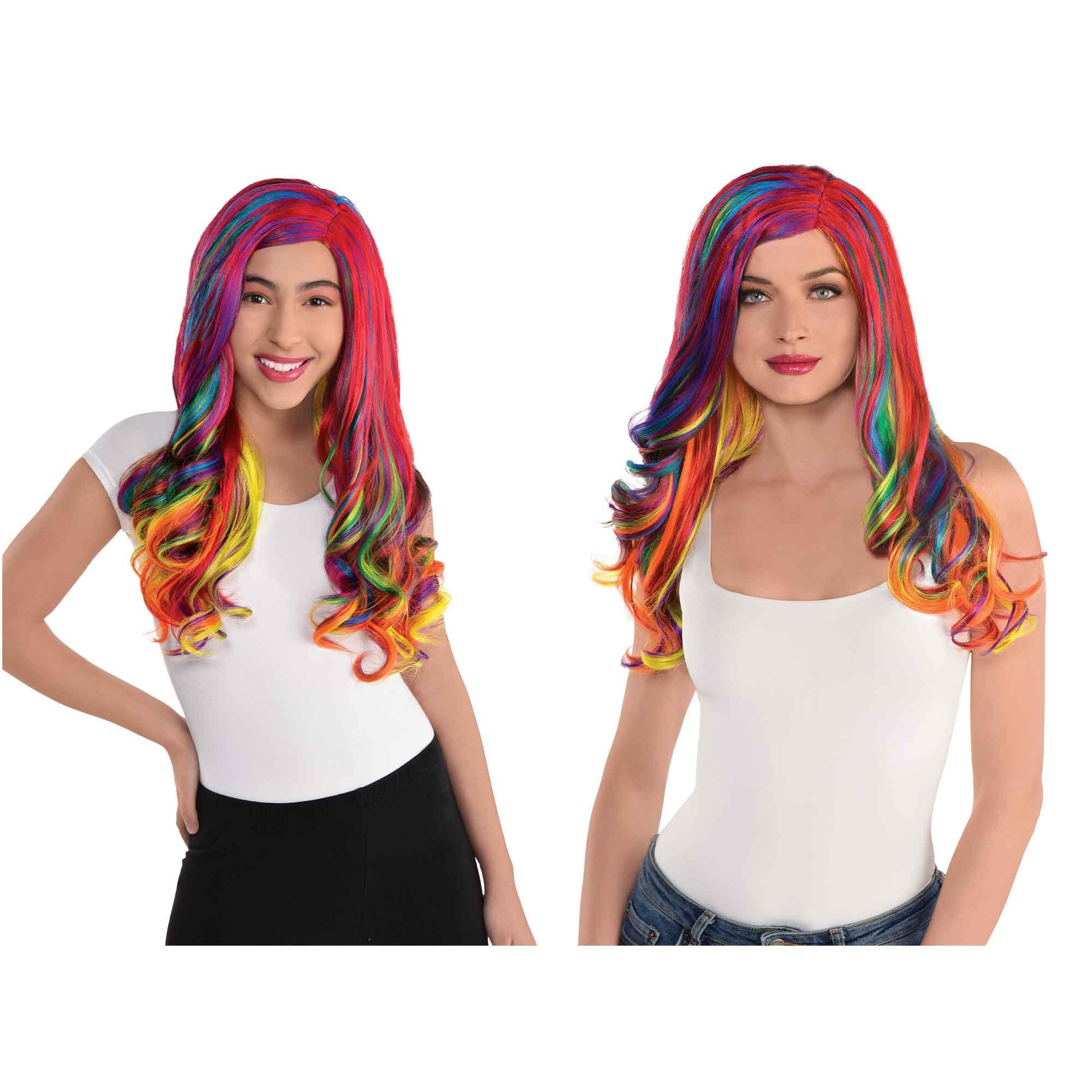 Glam Wig - Rainbow