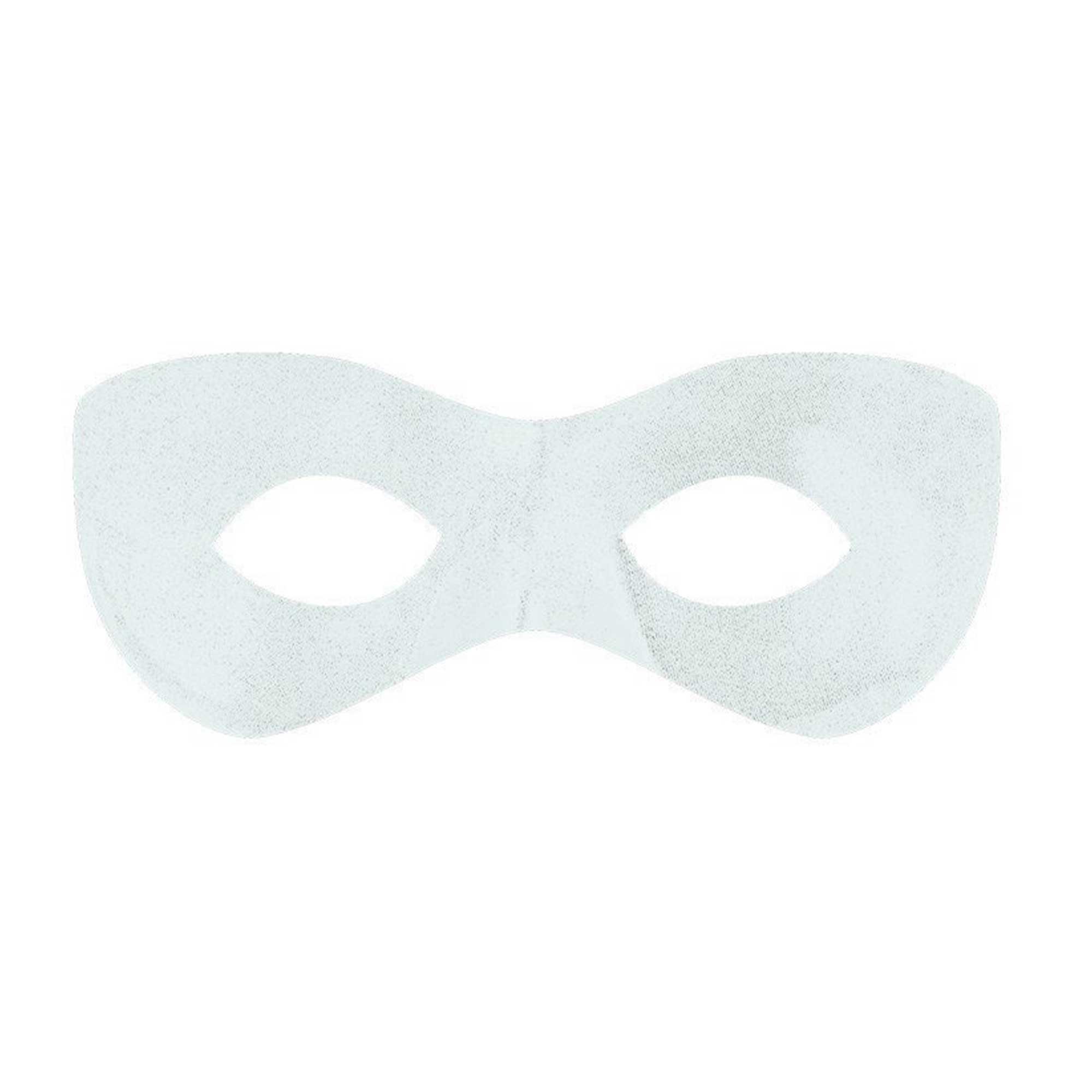 Super Hero Eye Mask - White