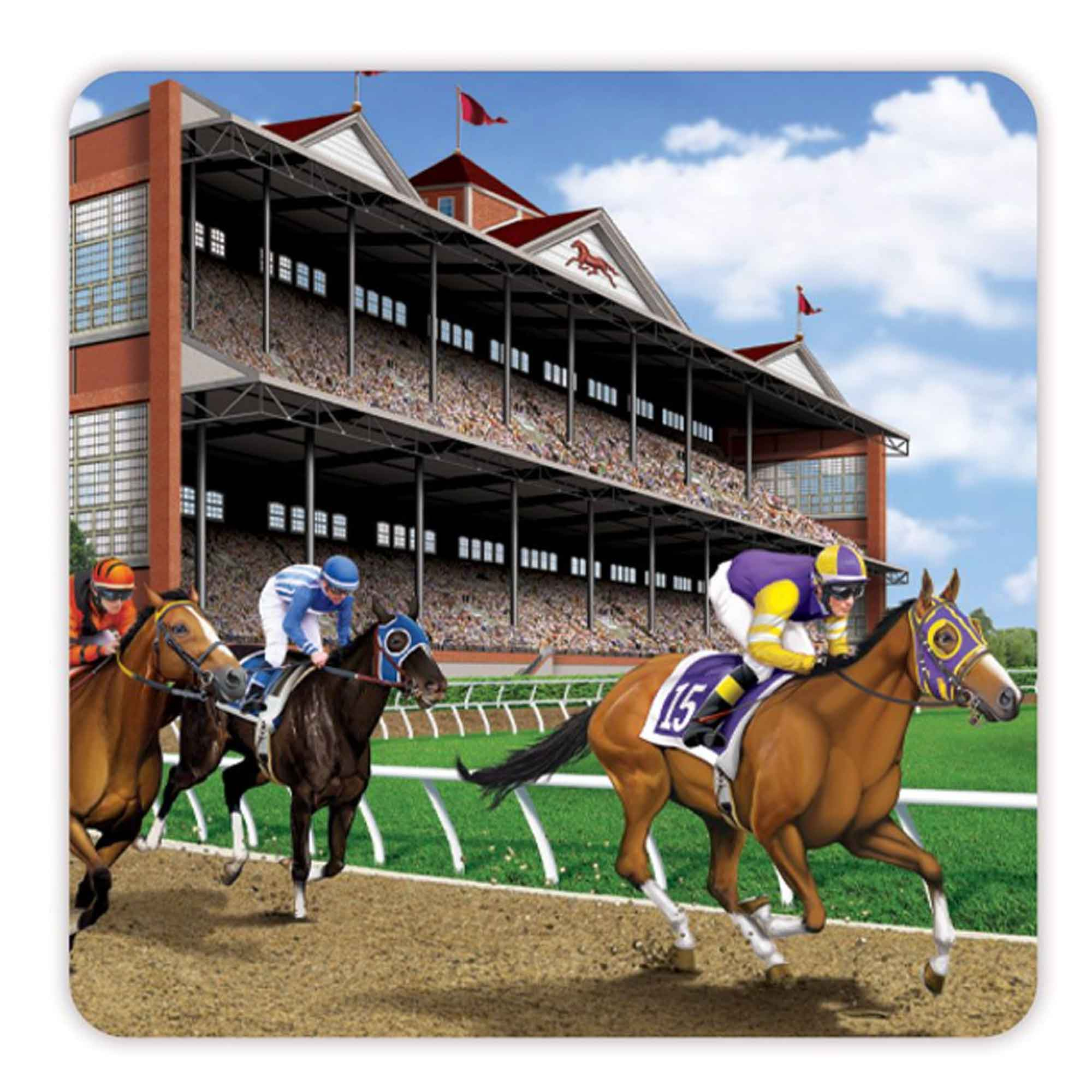 Beistle Horse Racing Coasters