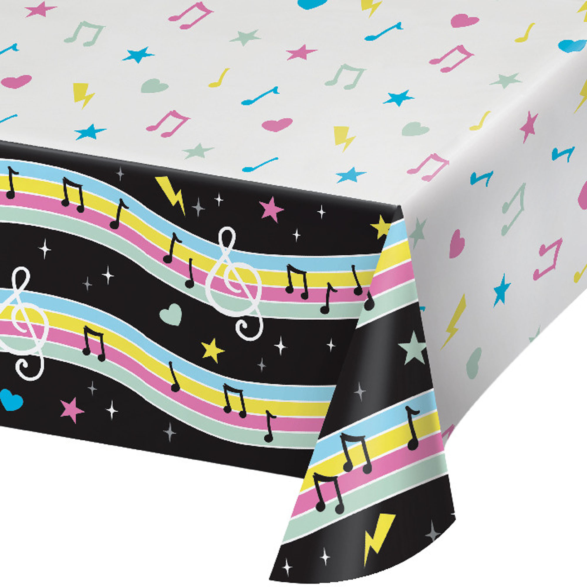 Birthday Beats Paper Tablecover