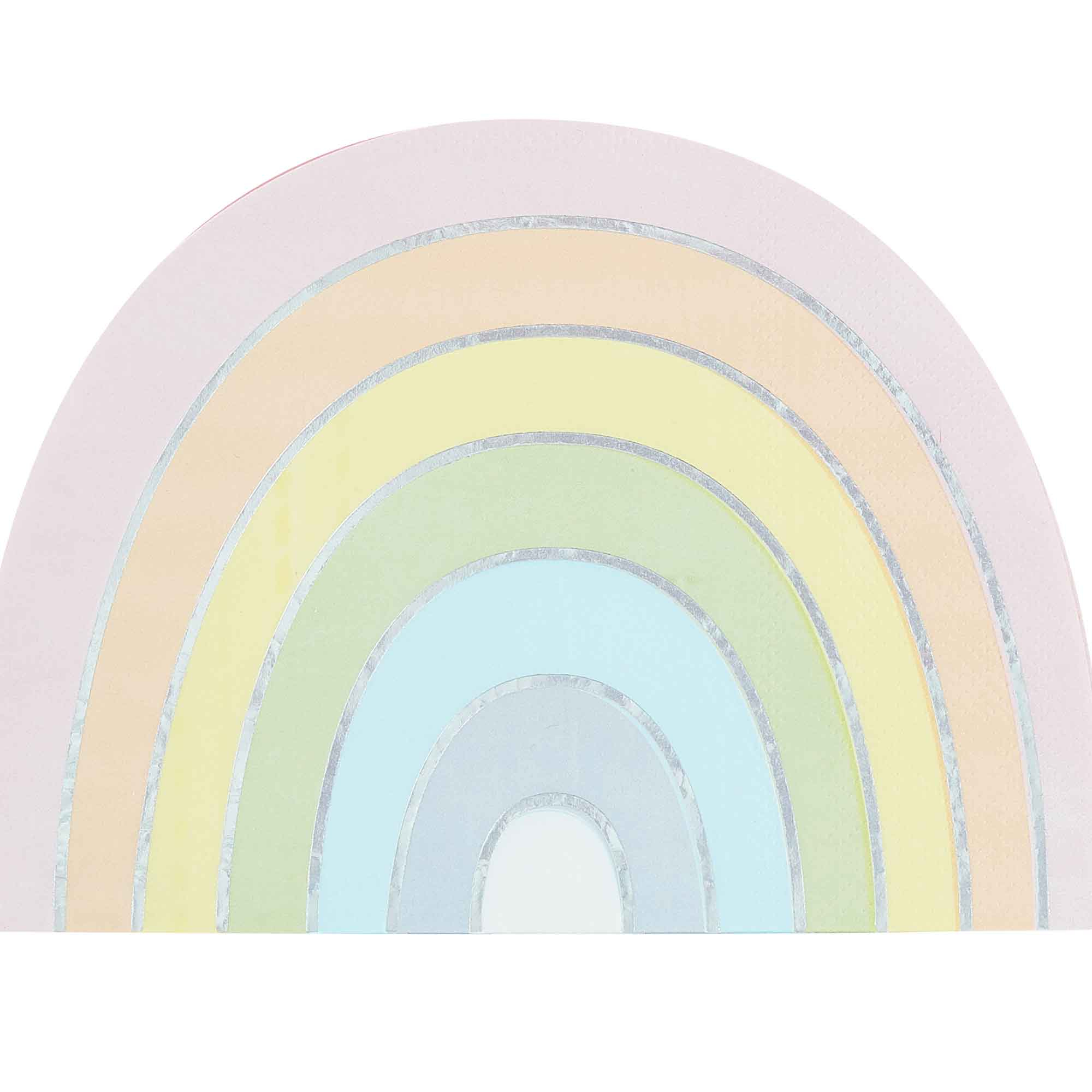 Pastel Party Pastel Rainbow Napkin