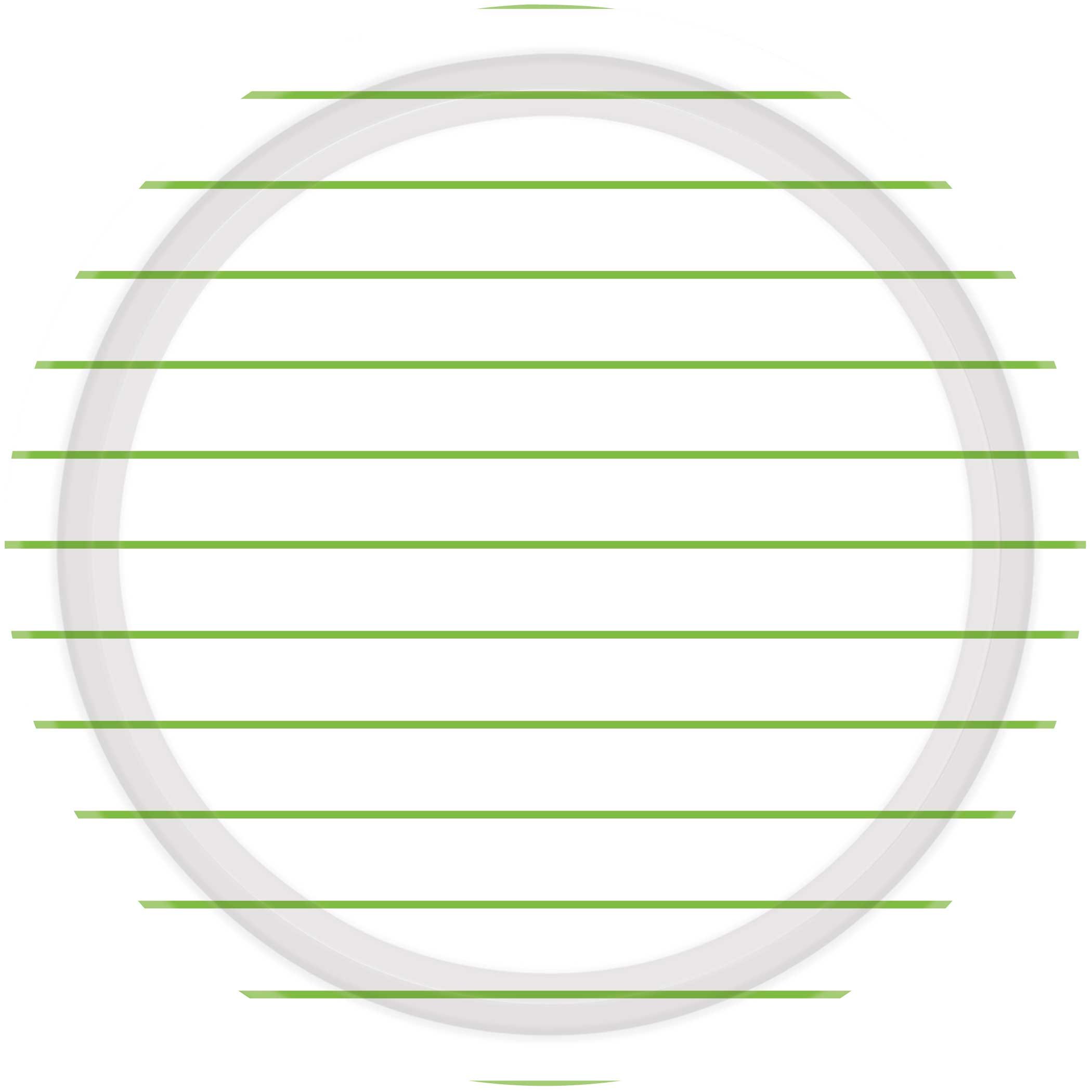 Stripes Paper Plates 23cm Round 8CT -  Kiwi NPC