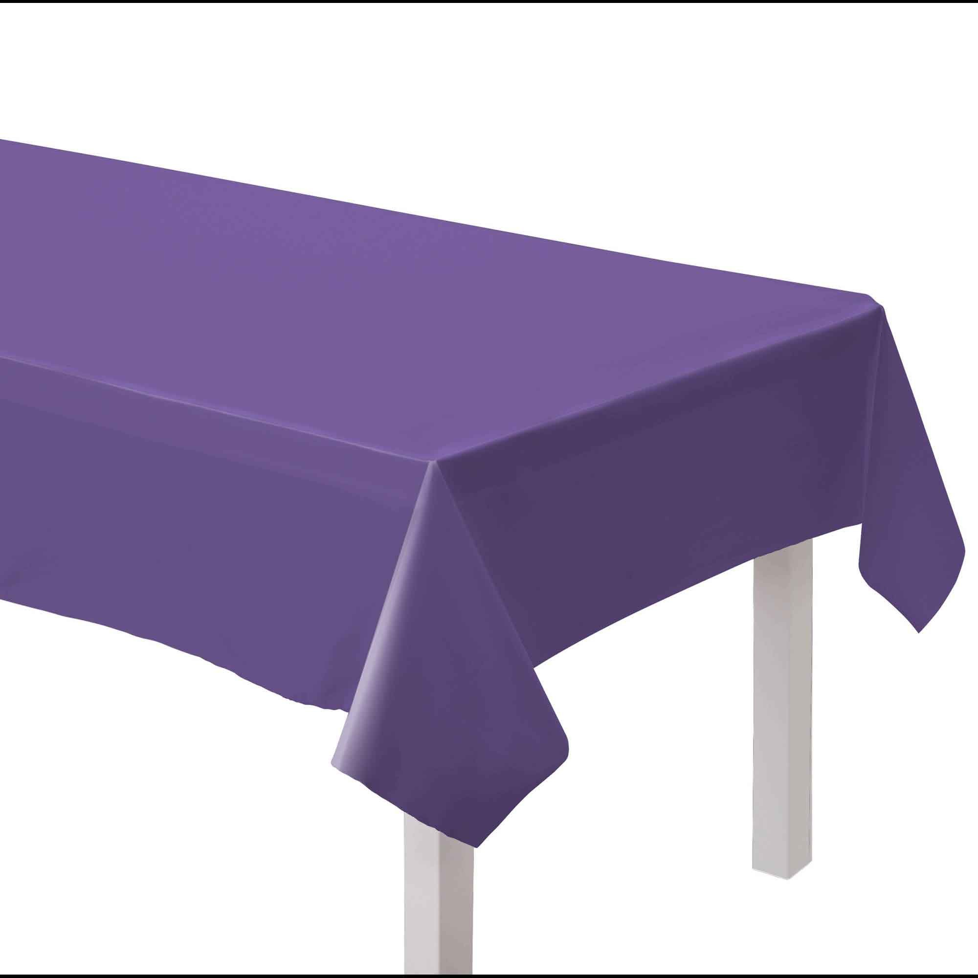 Paper Tablecover New Purple 137cm x 274cm
