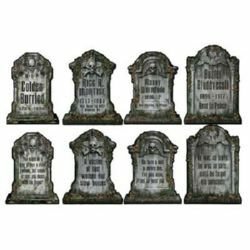Beistle Tombstone Cutouts 40cm