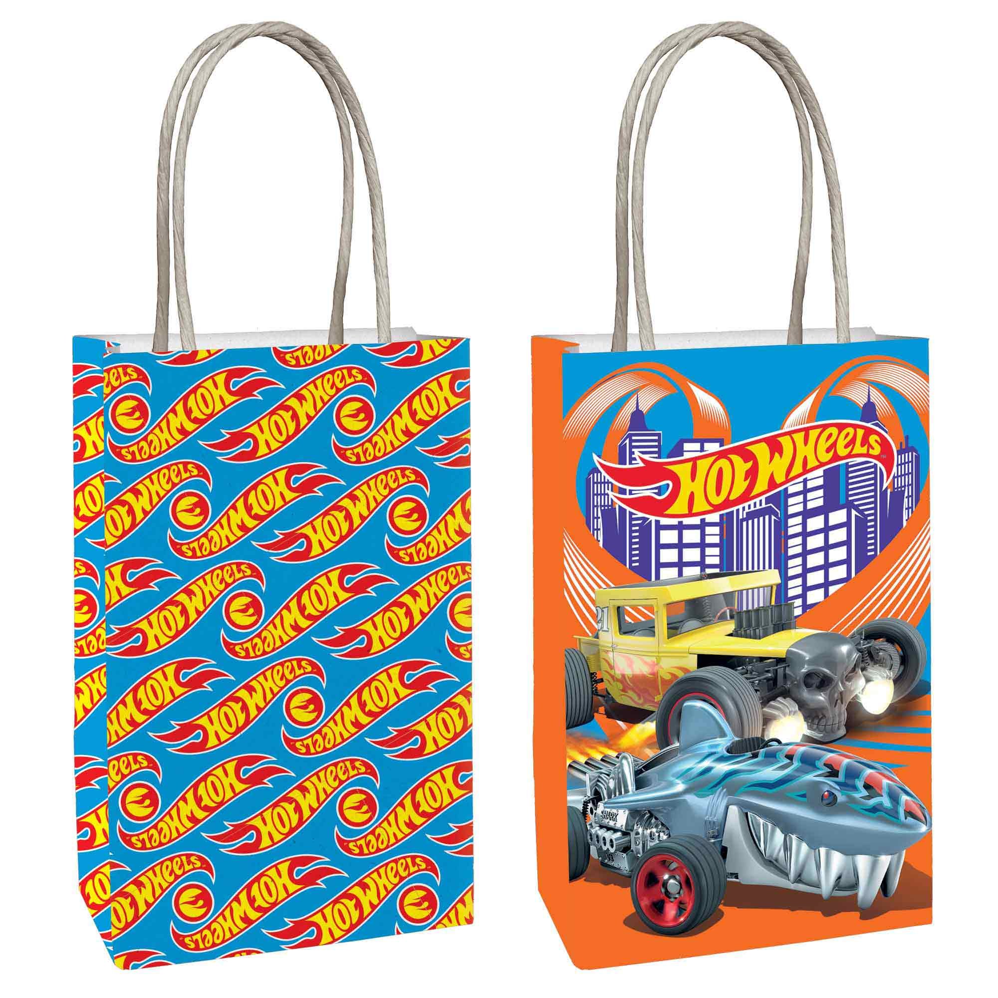 Hot Wheels Paper Kraft Bags