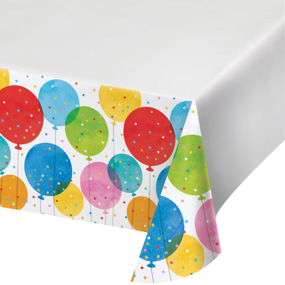 Confetti Balloons Tablecover