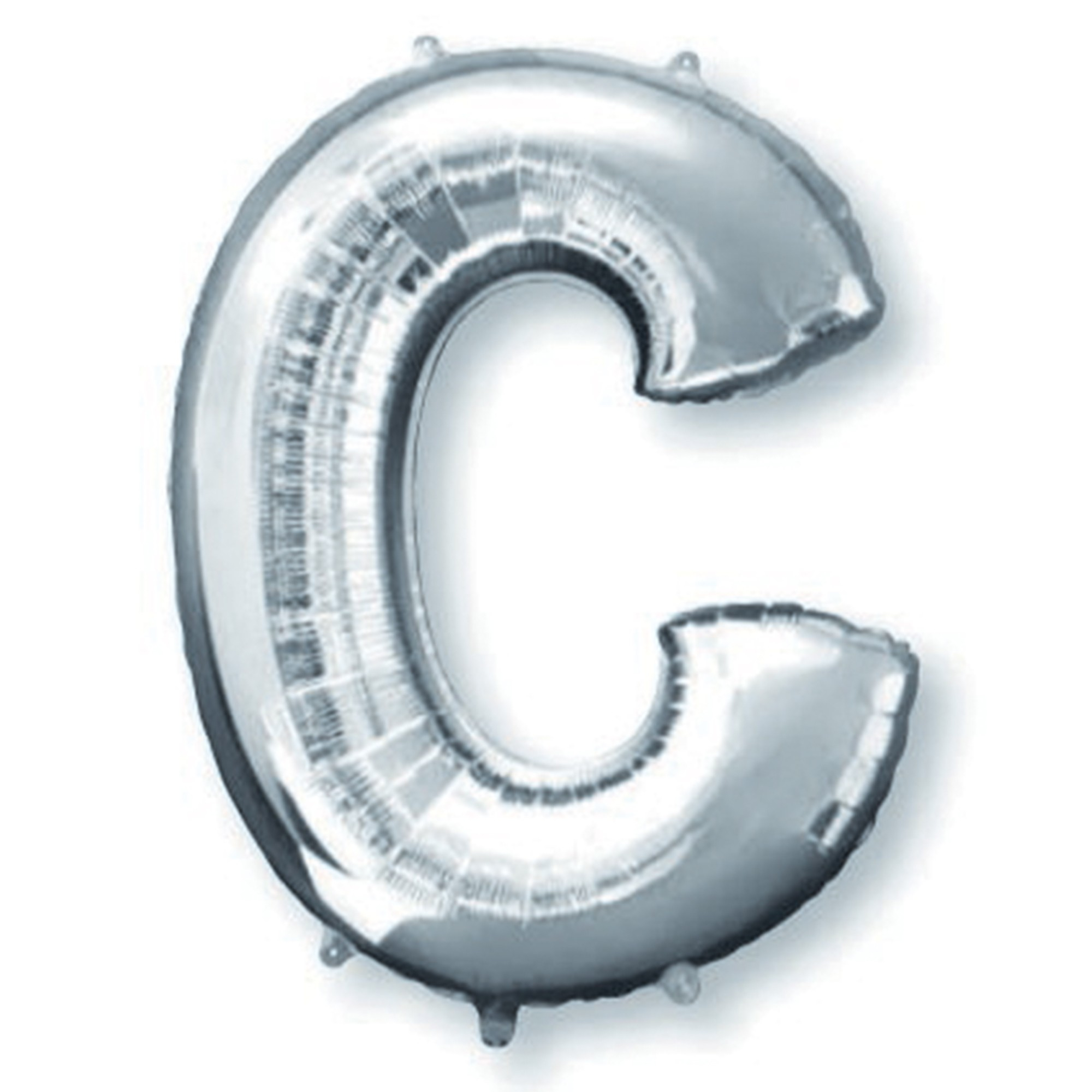 SuperShape Letter C Silver L34