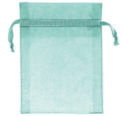 Organza Bags 24 Pack - Robin's Egg Blue