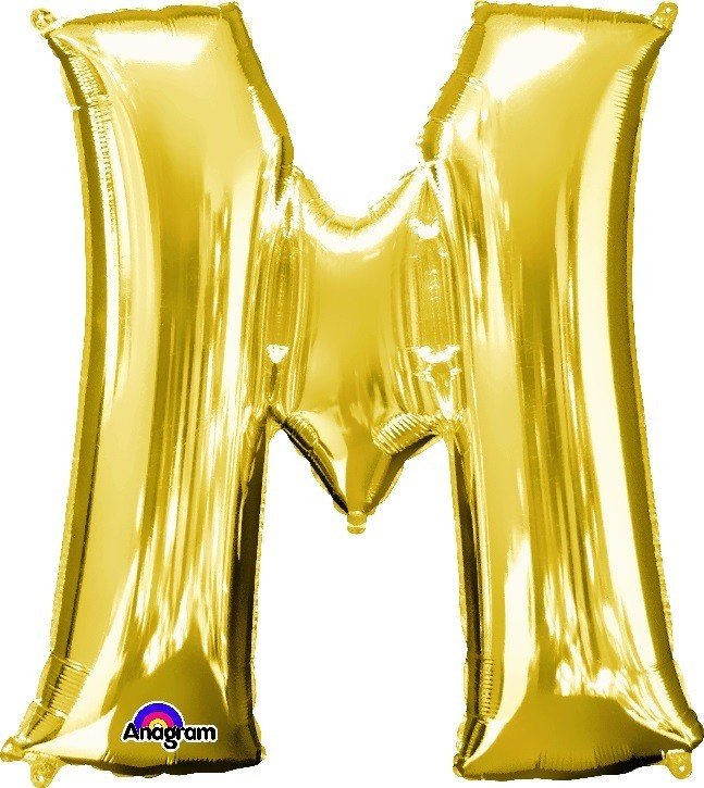 CI: Letter M Gold L16