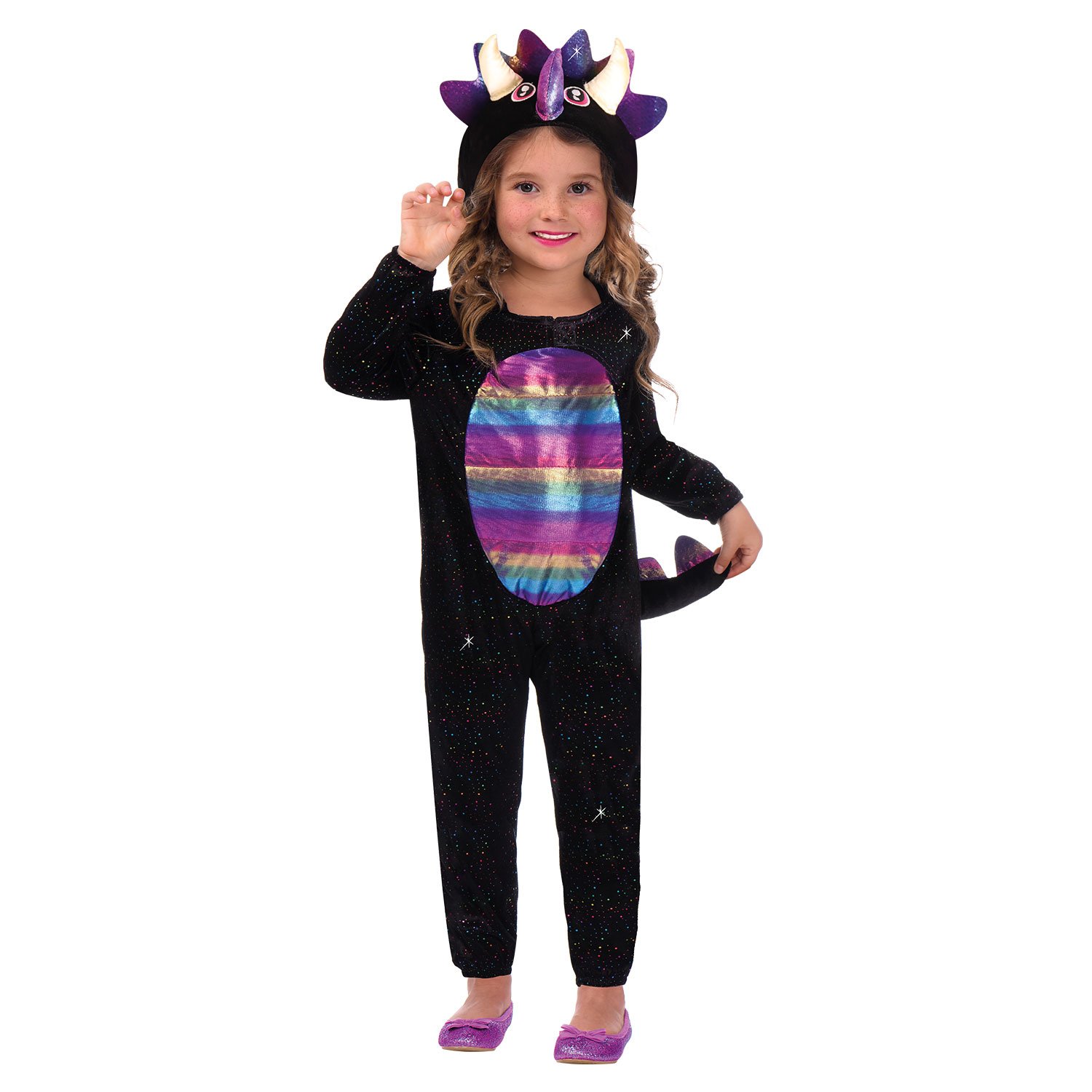 Costume Dazzling Dino Girls 4-6 Years