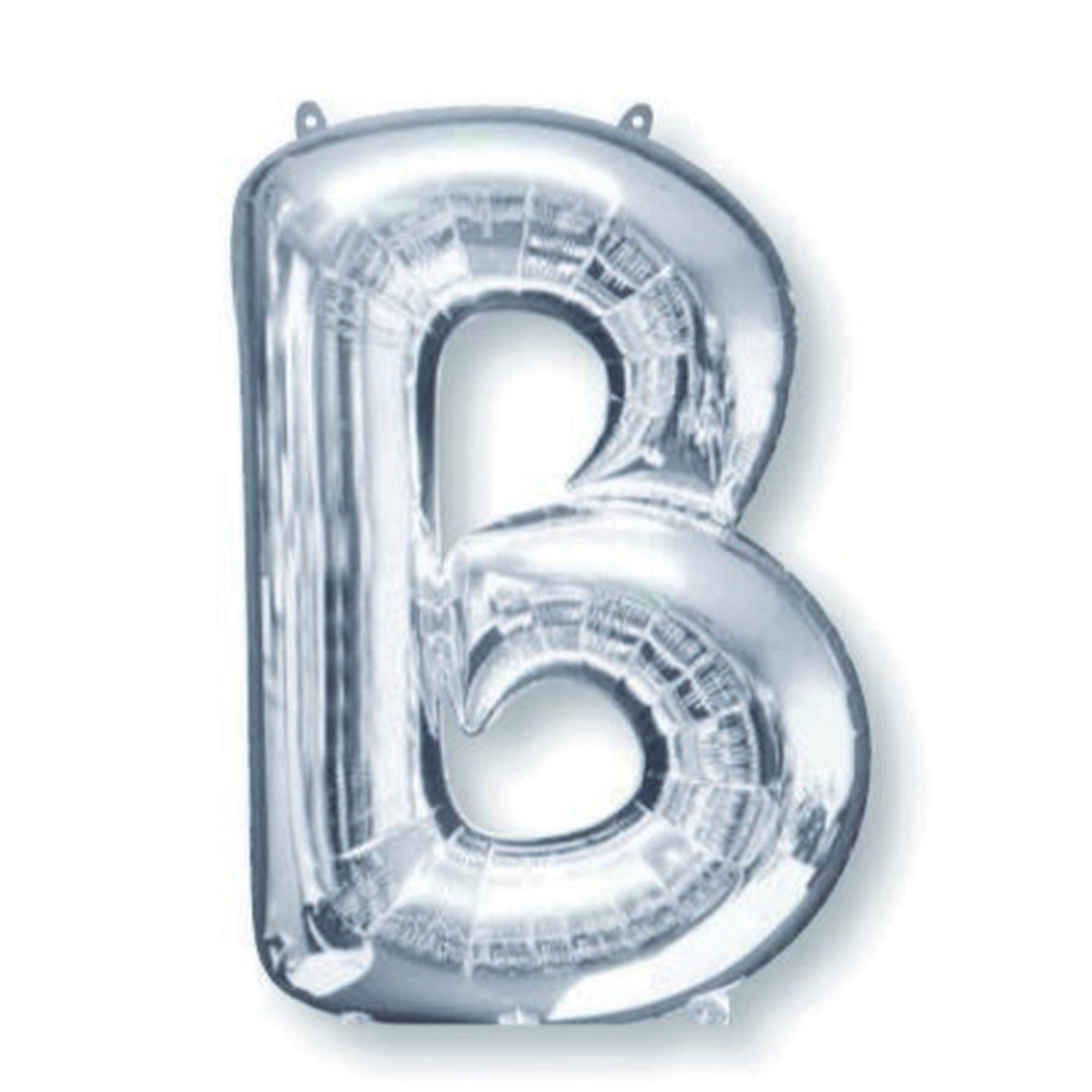 SuperShape Letter B Silver L34