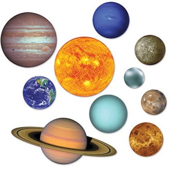 Solar System Cutouts Amscan Asia Pacific