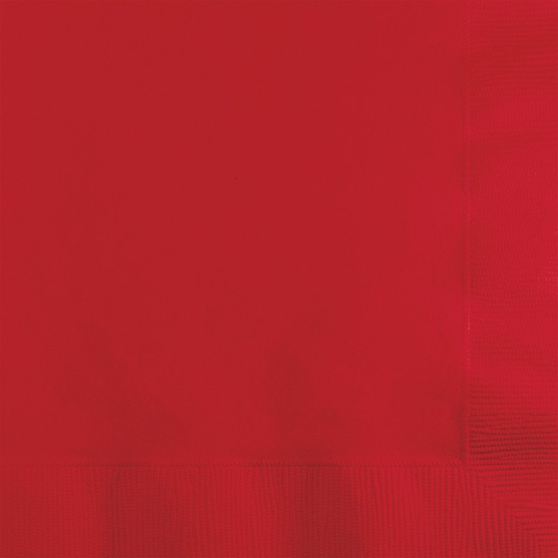 Classic Red Lunch Napkins