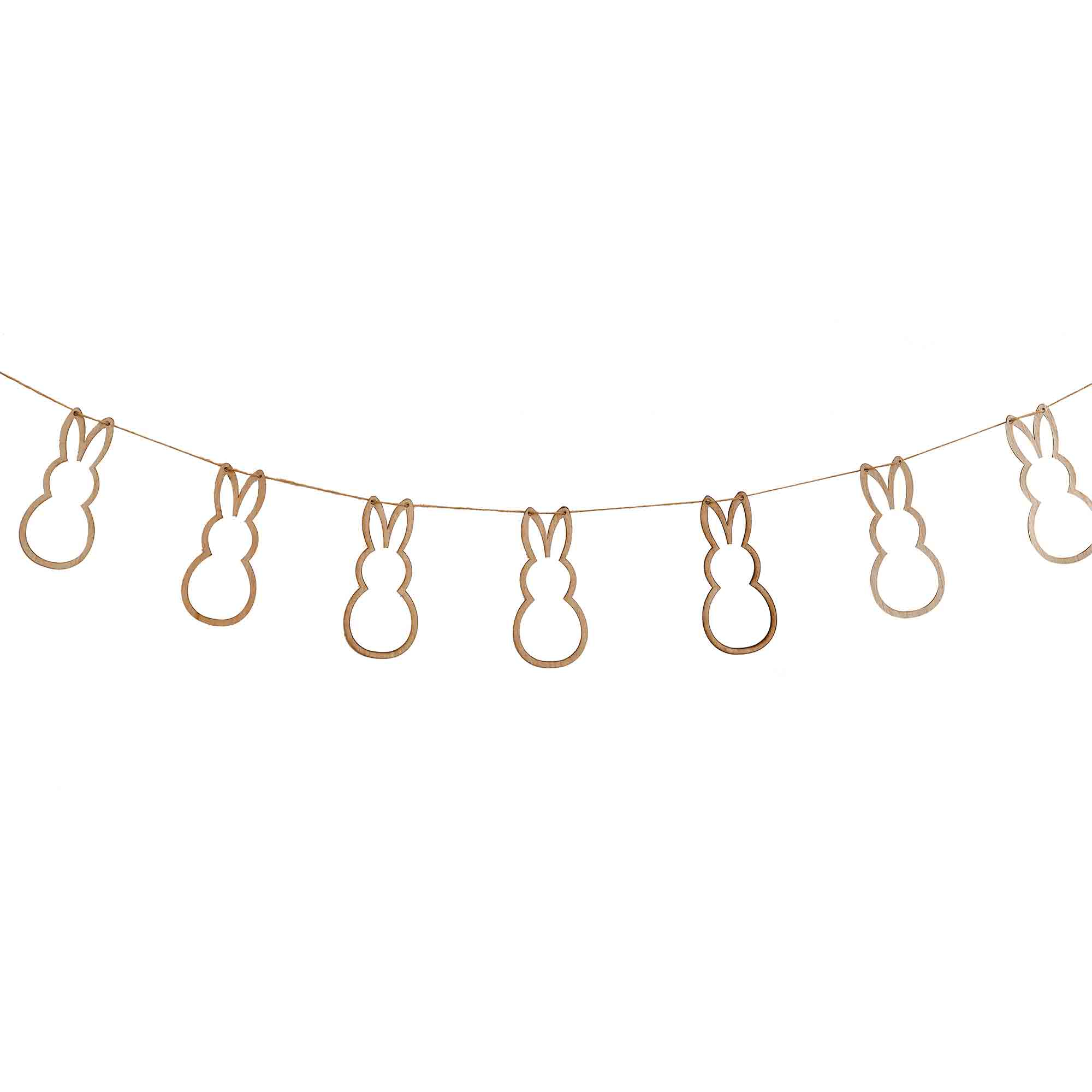 Hey Bunny Wooden Bunting
