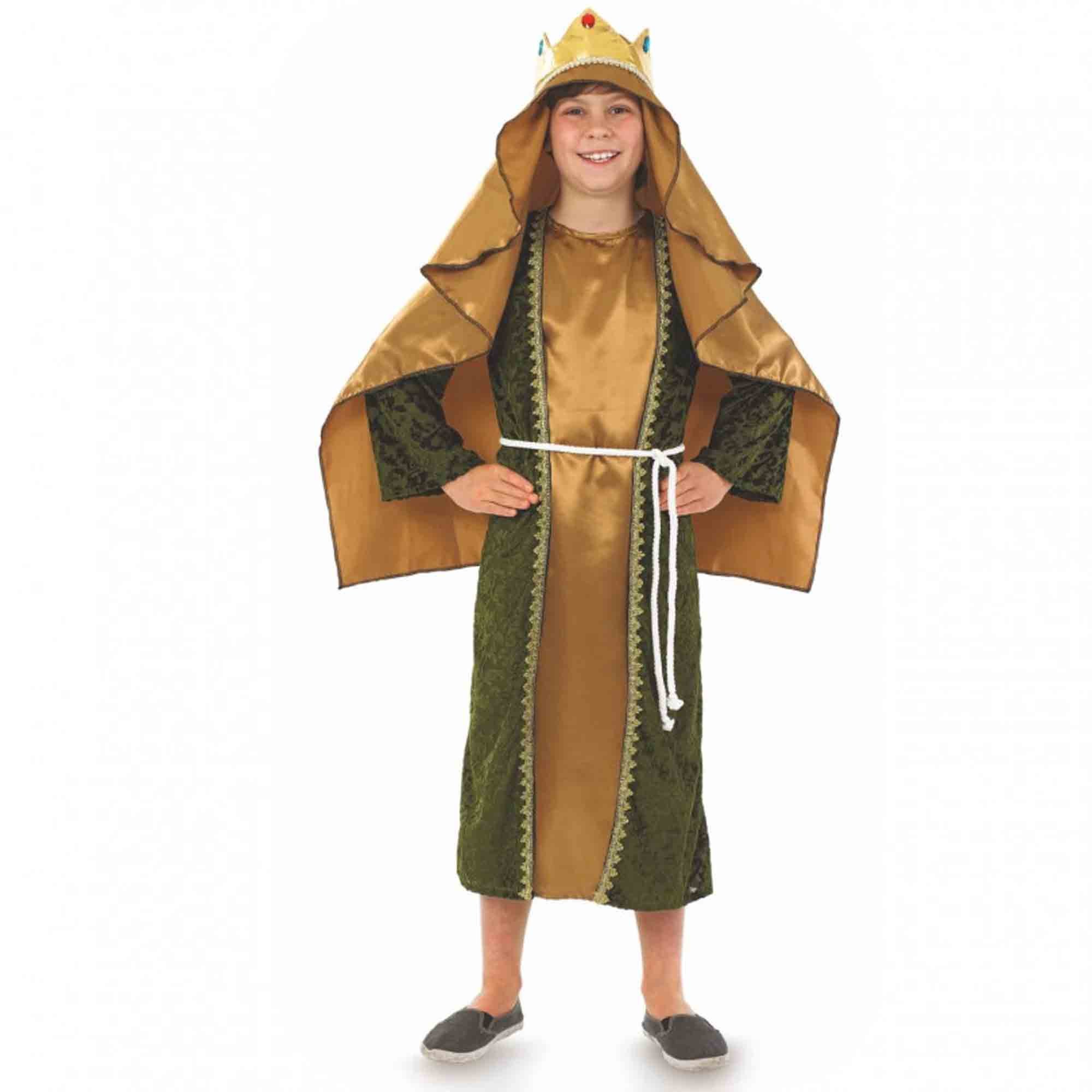 Costume Gold Wise Man Child's 7-9 Years