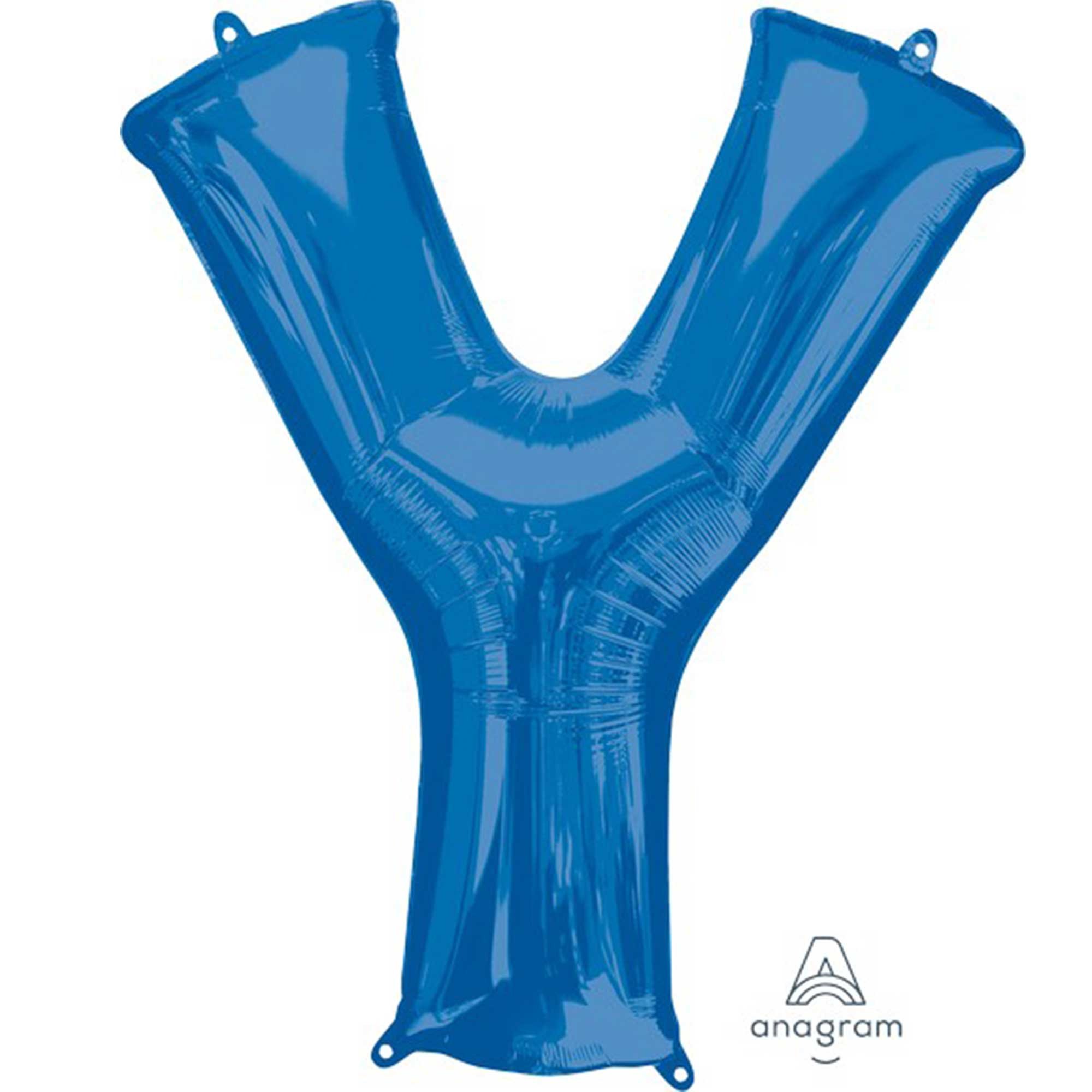 SuperShape Letter Y Blue L34