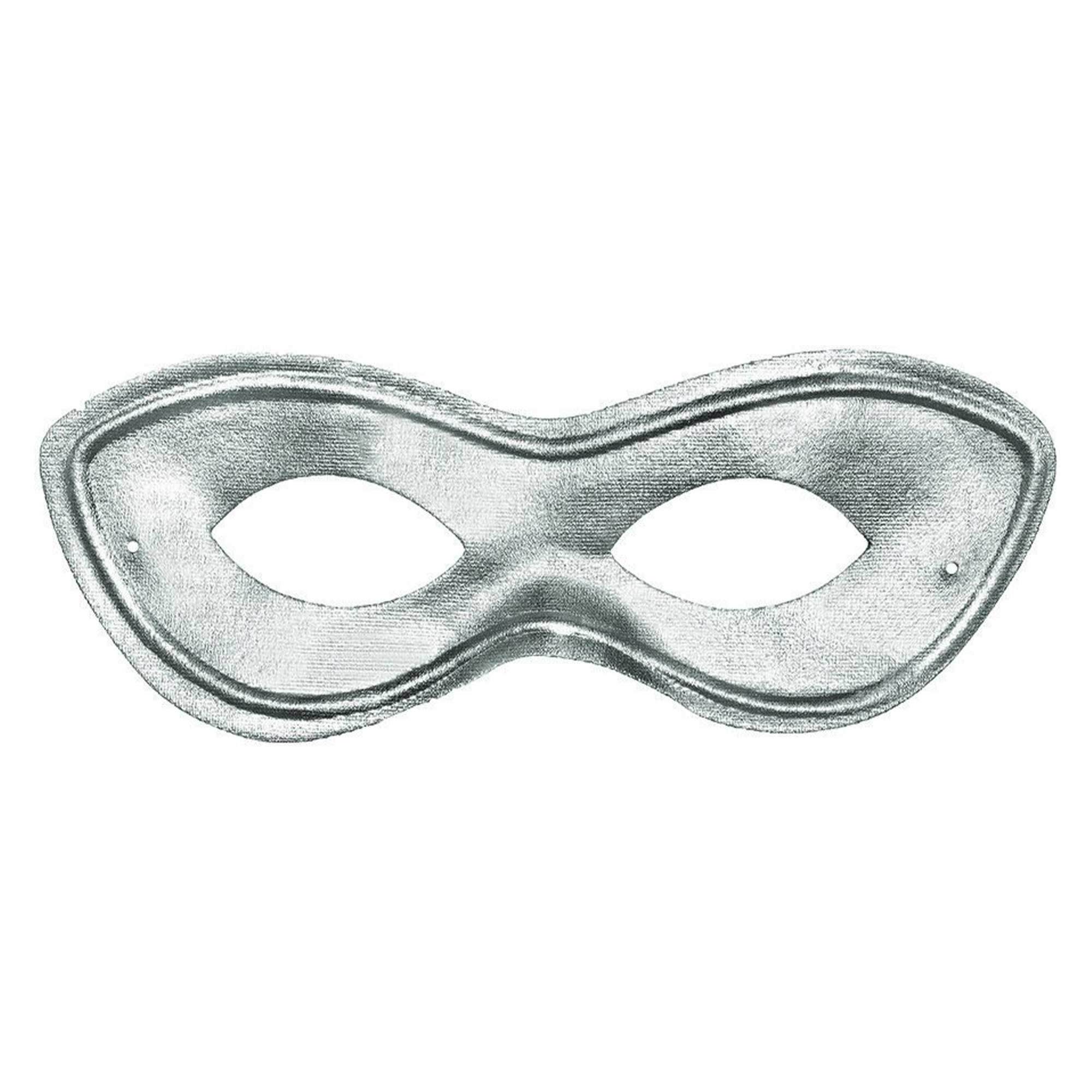 Super Hero Eye Mask - Silver