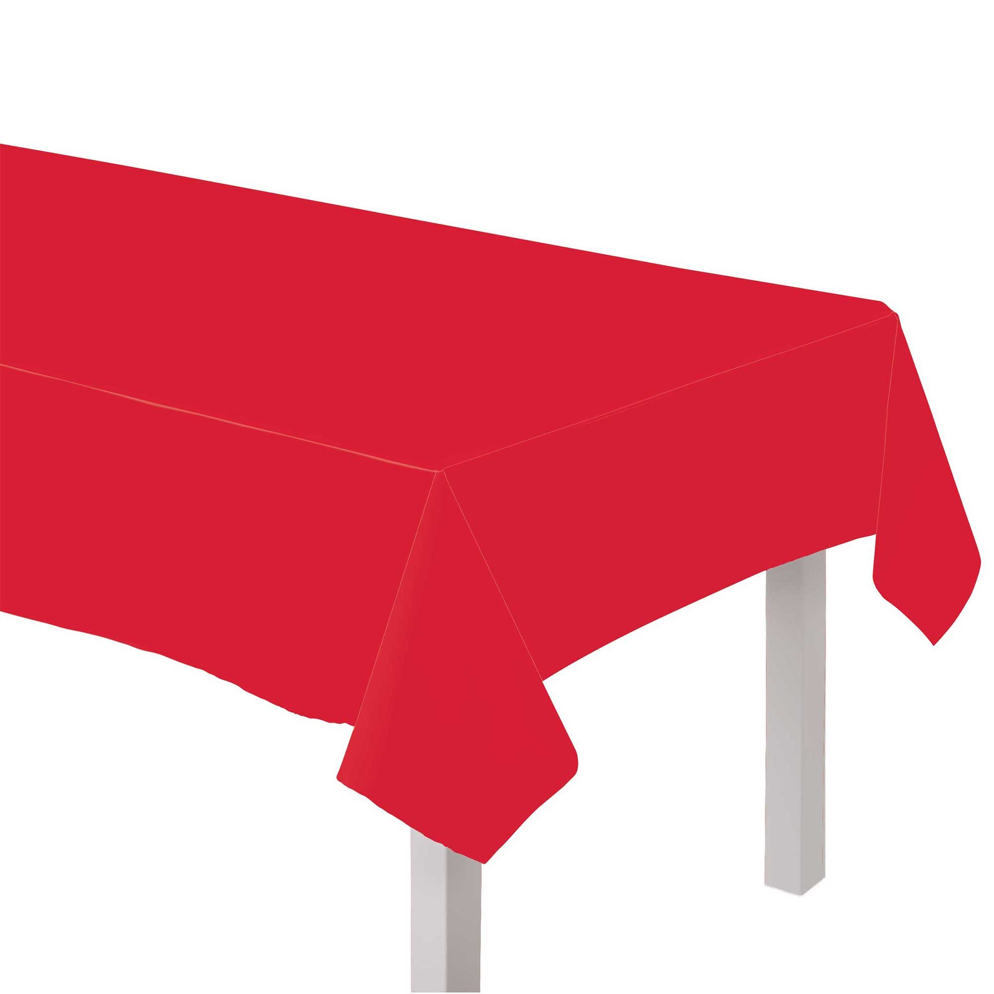 Paper Tablecover Apple Red 137cm x 274cm