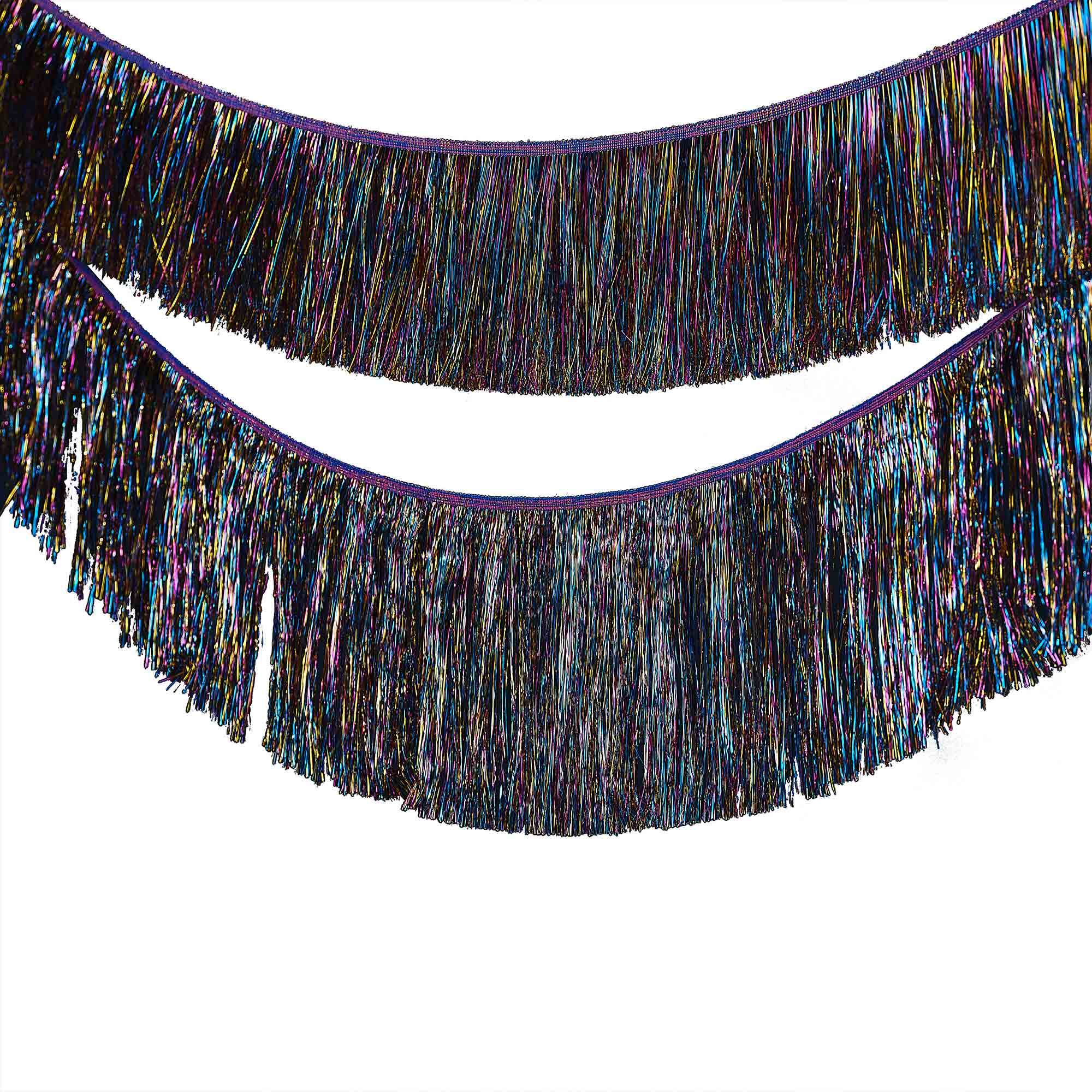 Merry & Bright Tinsel Garland Decoration