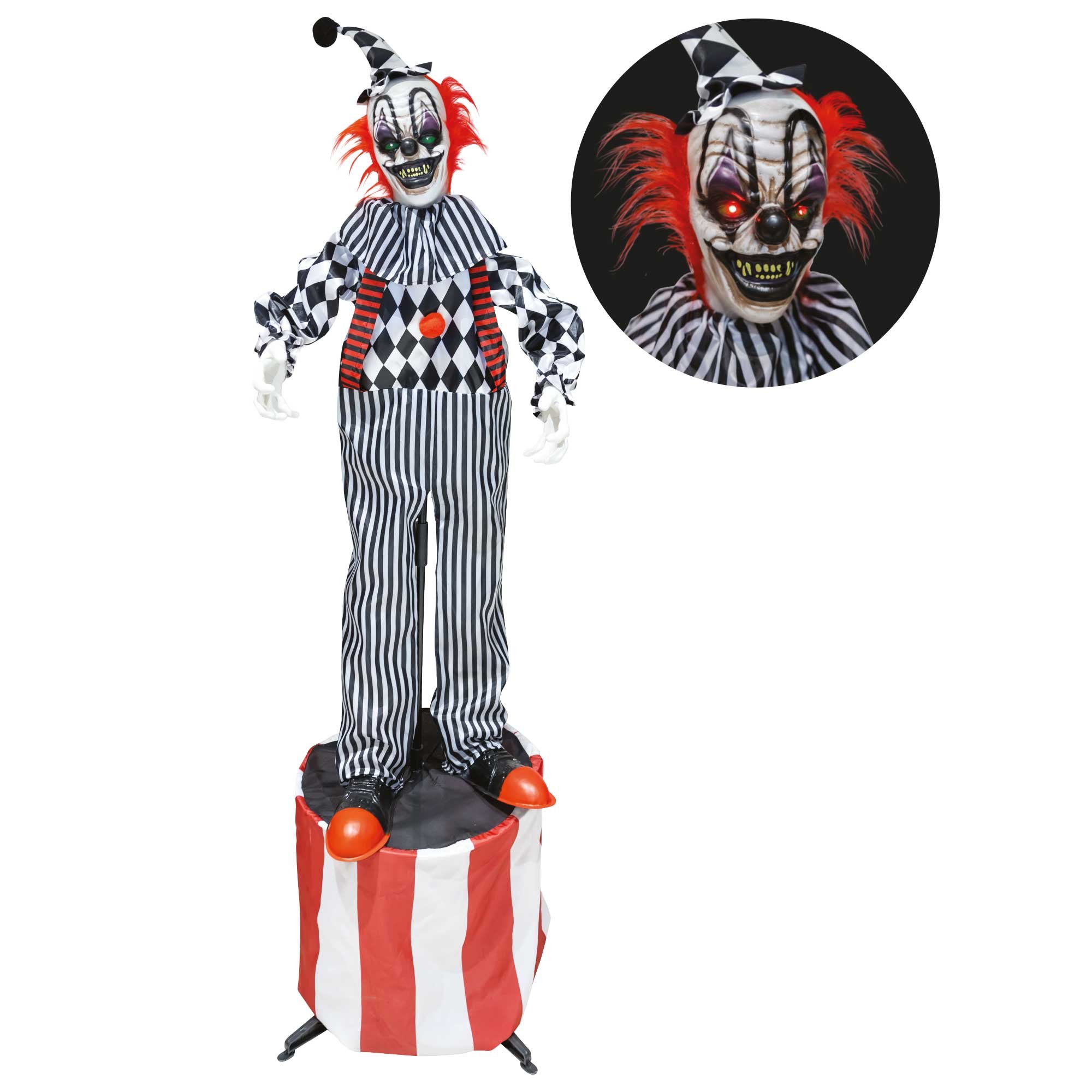 Animatronics Clown on Stage