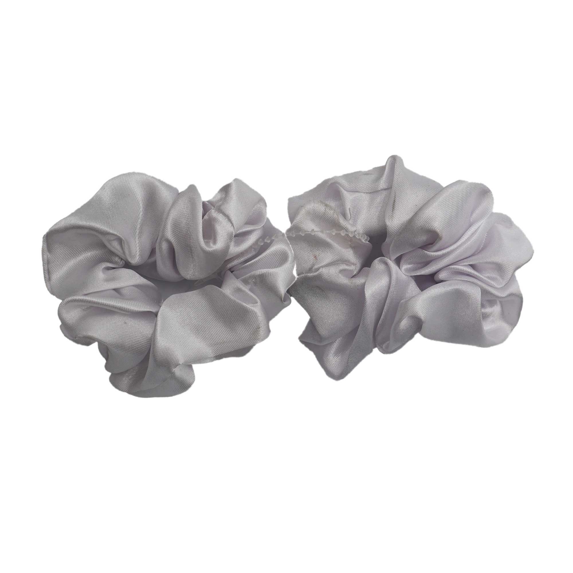 Team Spirit Scrunchies White 2pk 6+