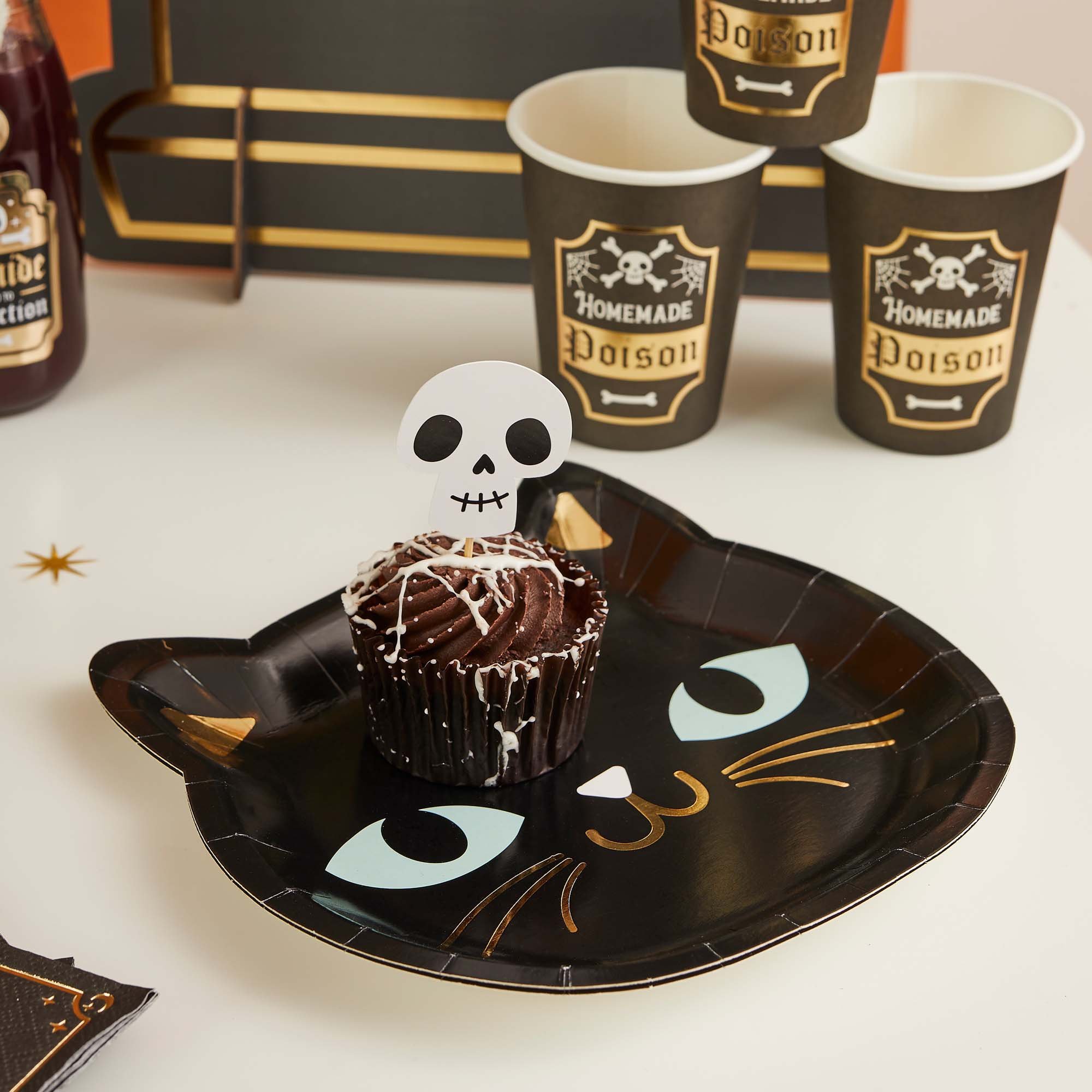 Spell Yeah! Cat Shaped Paper Plates NPC