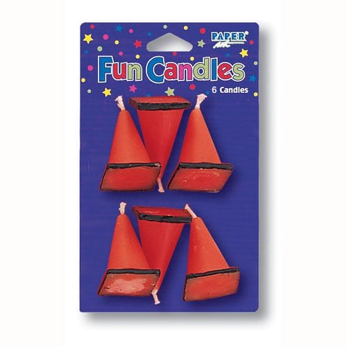 Big Dig Construction Birthday Zone Candles Molded Set