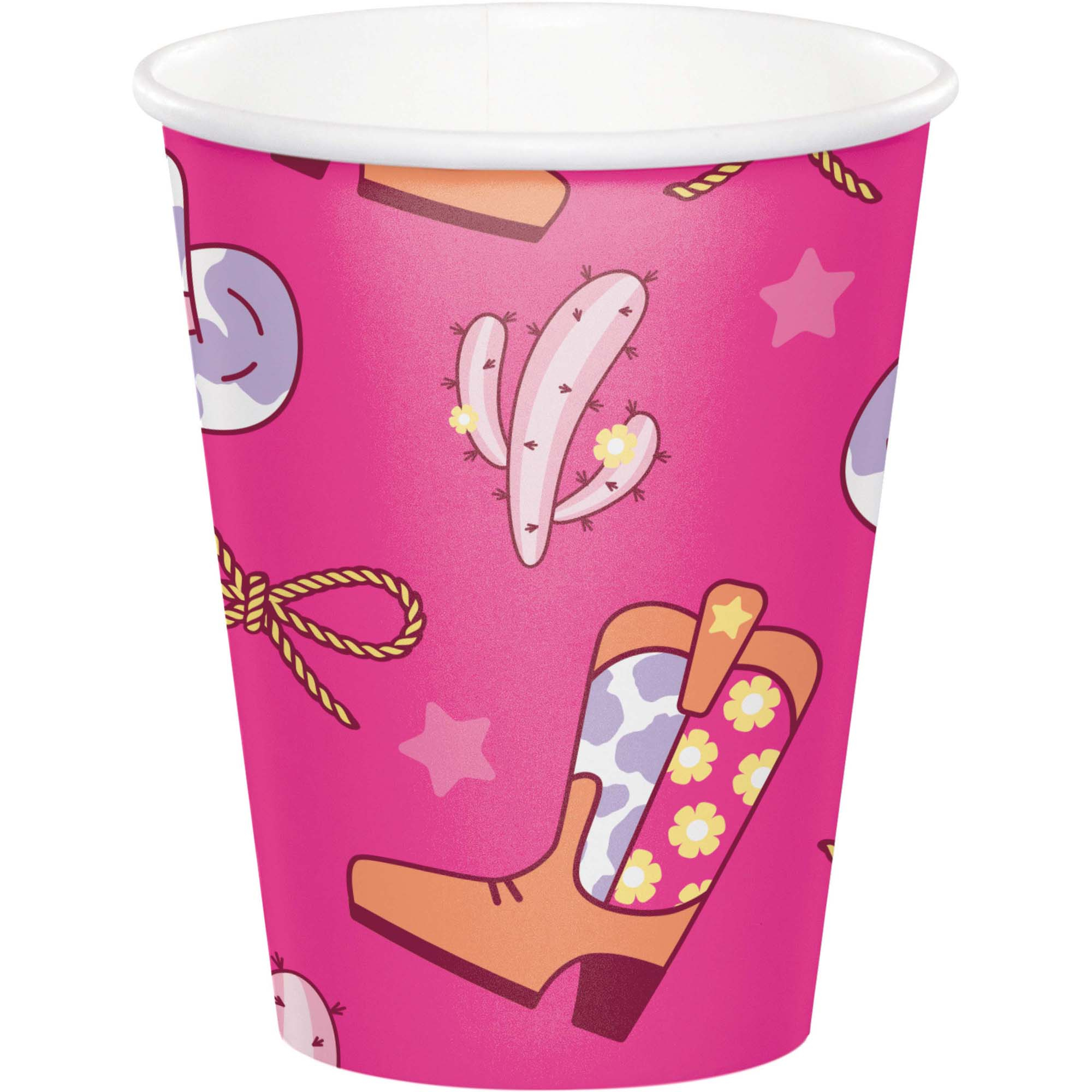 Boots and Bows 266ml Paper Cups