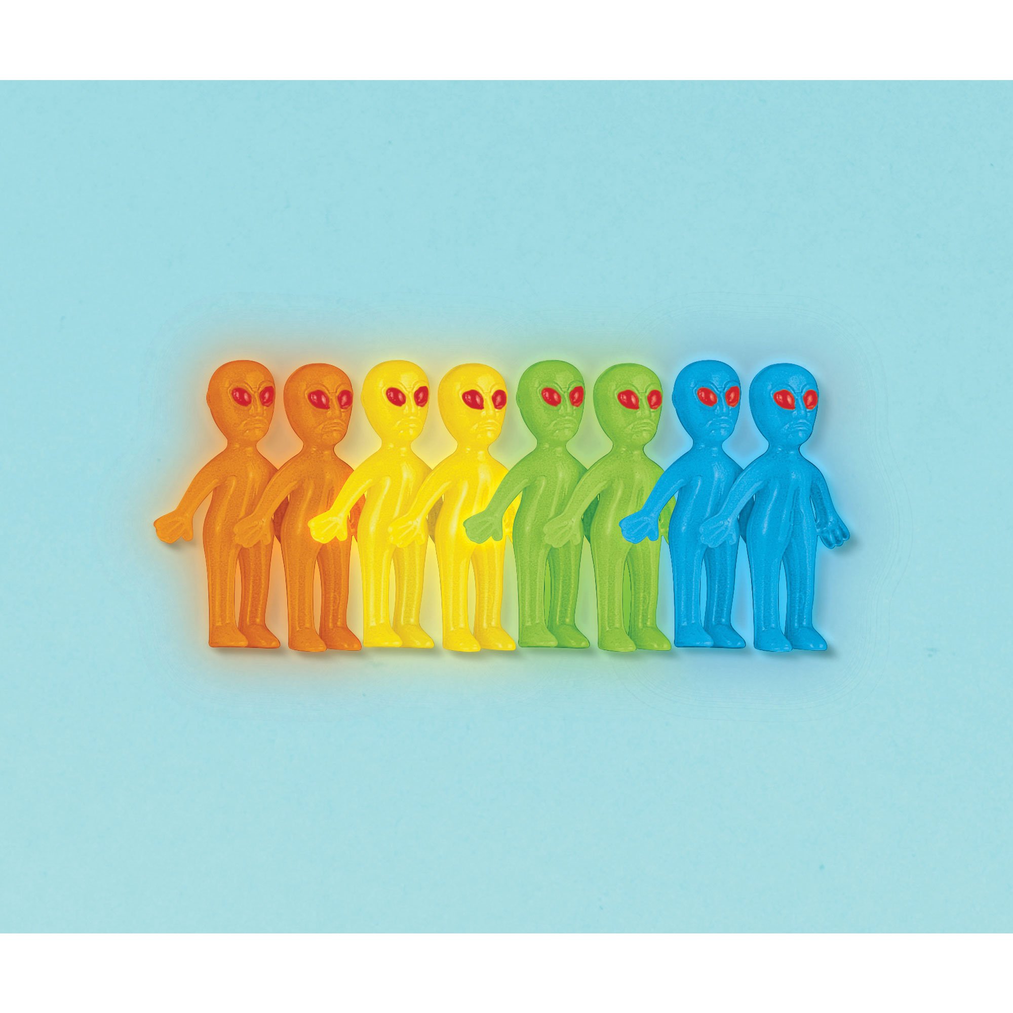 Blast Off Birthday Glow in the Dark Alien Favors