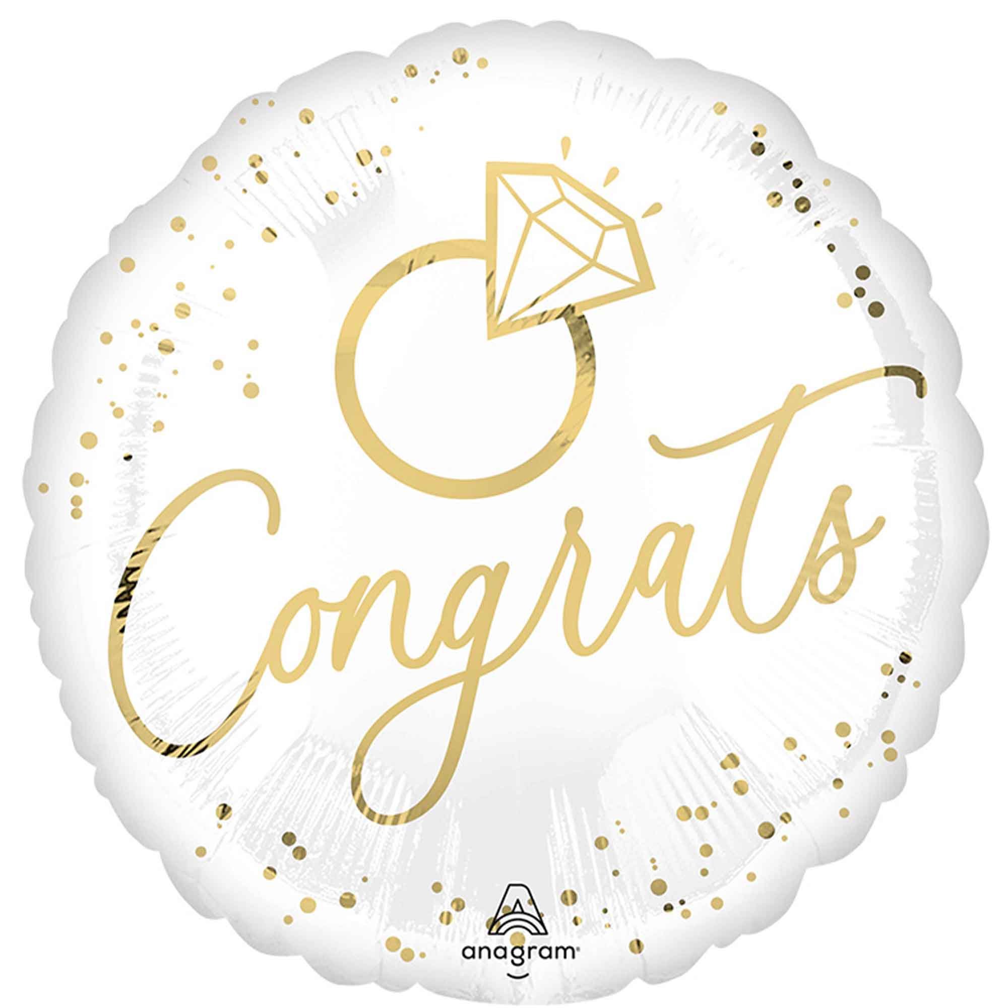 45cm Standard HX White Gold Wedding S40