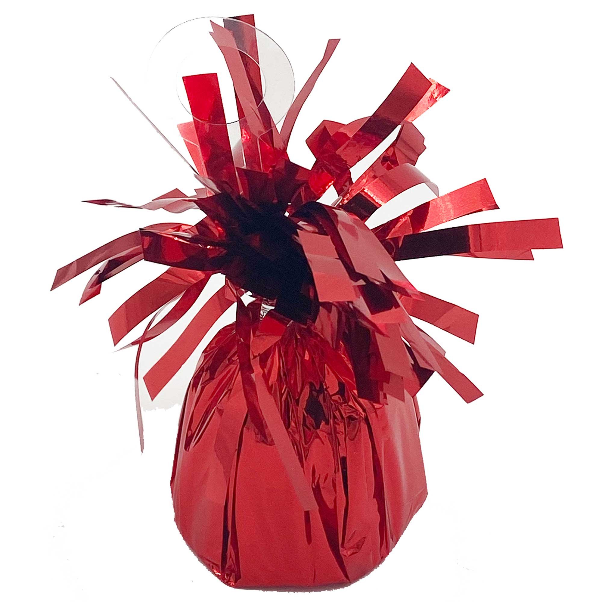Small Foil Balloon Weight - Red