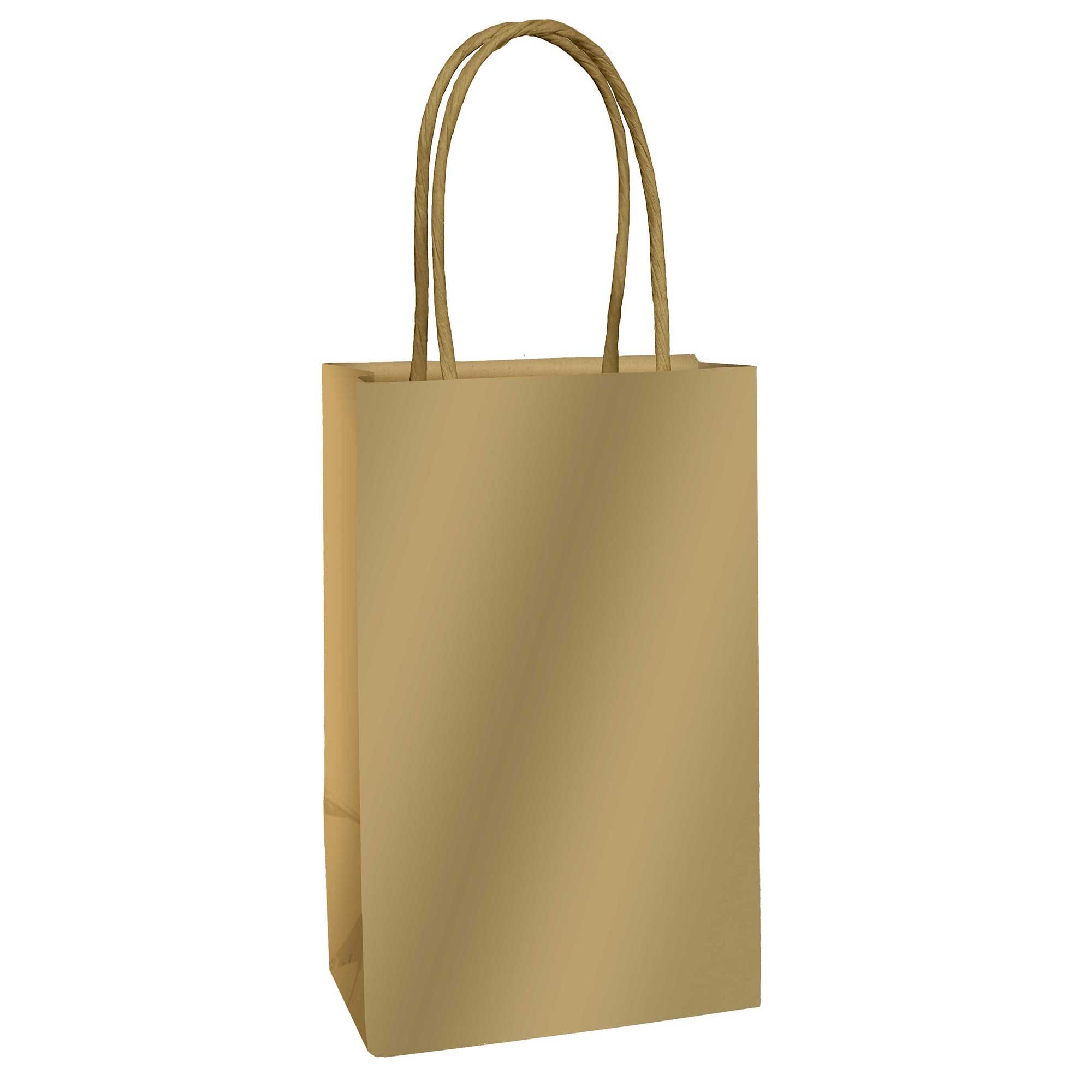Paper Kraft Bag Gold