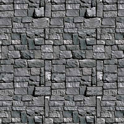 Beistle Backdrop Stone Wall Scene Setter