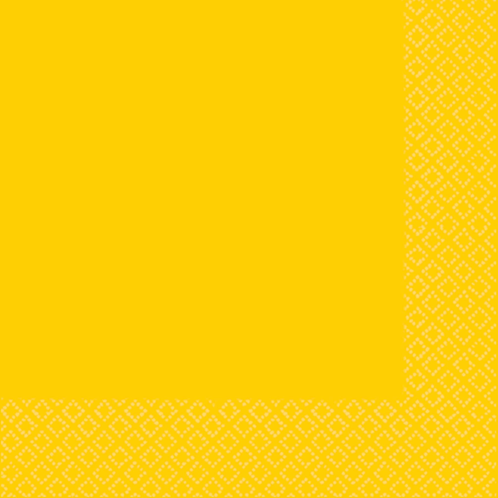 Lunch Napkins 40 Pack 2 PLY - Sunshine Yellow