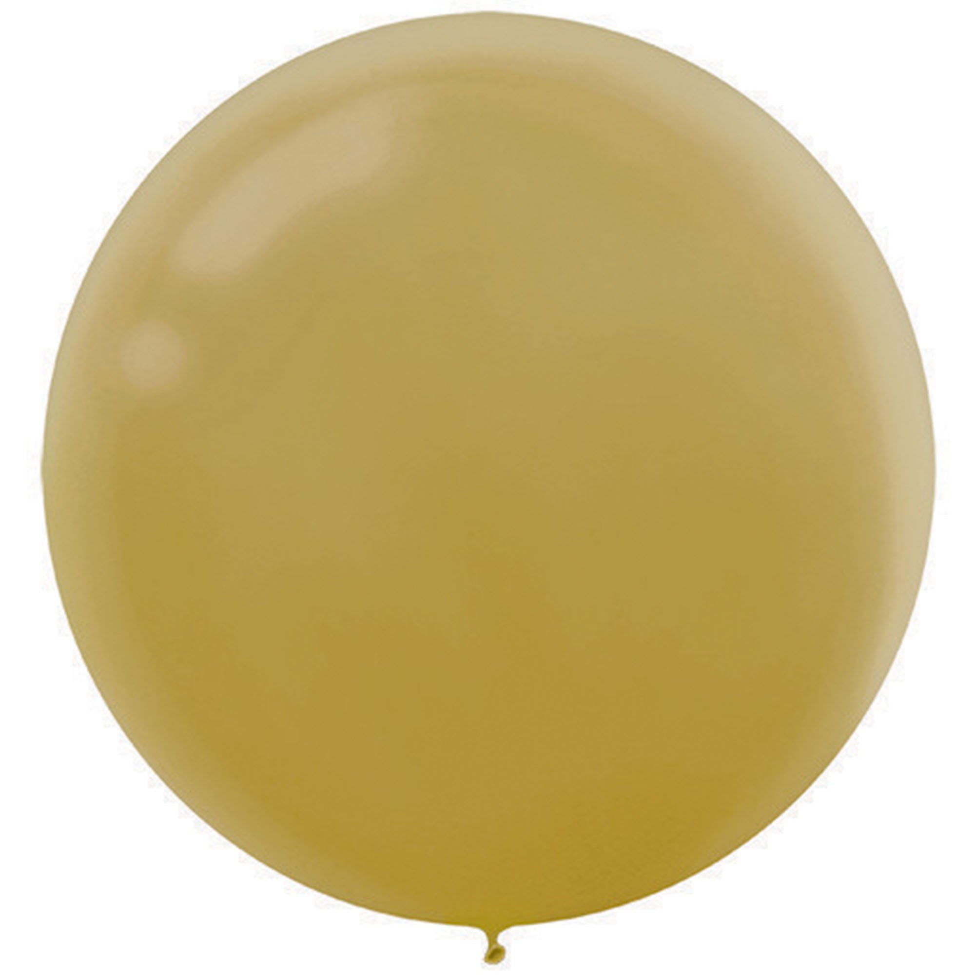 Latex Balloons 60cm 4 Pack Gold