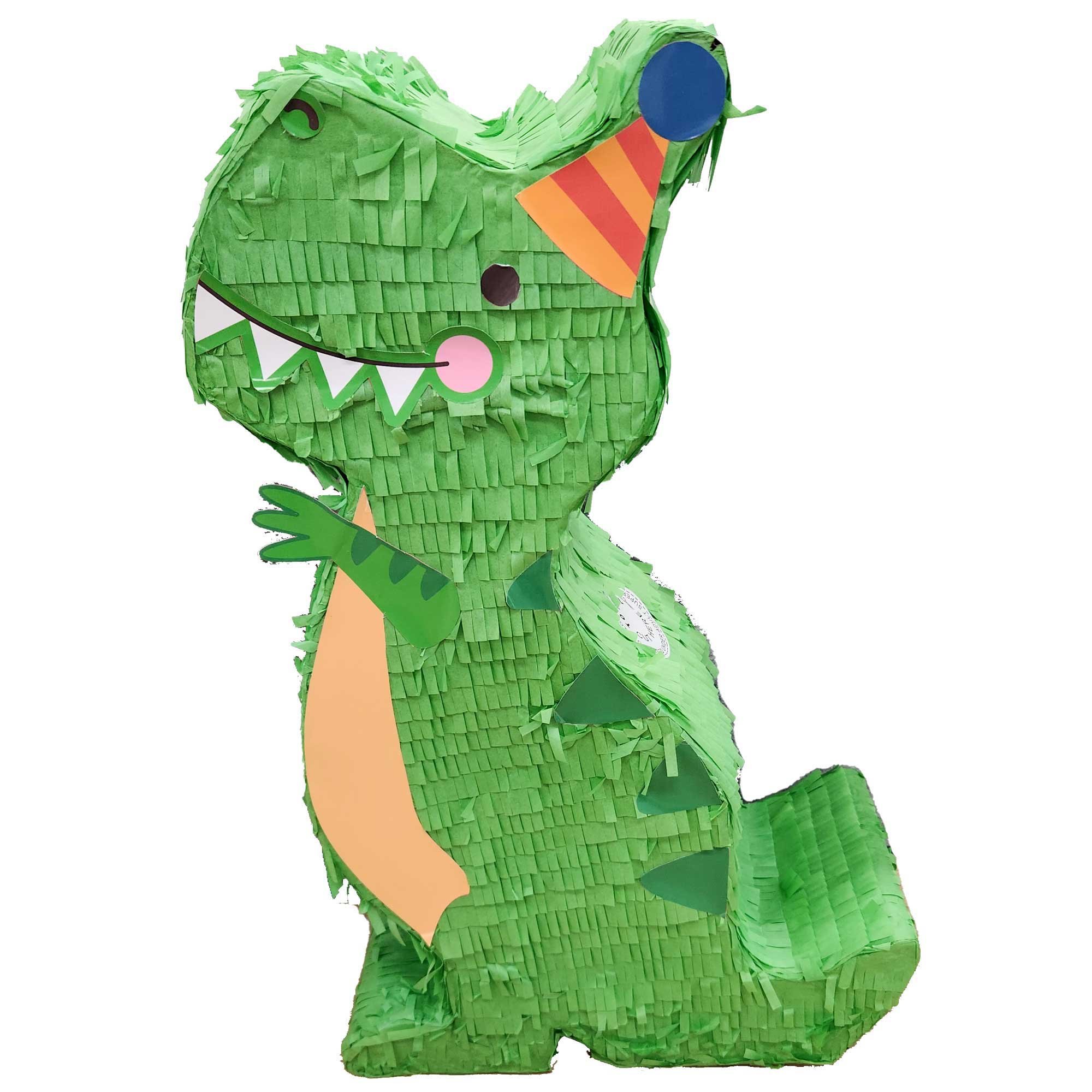 Dinosaur 2D Shape Pull String Pinata